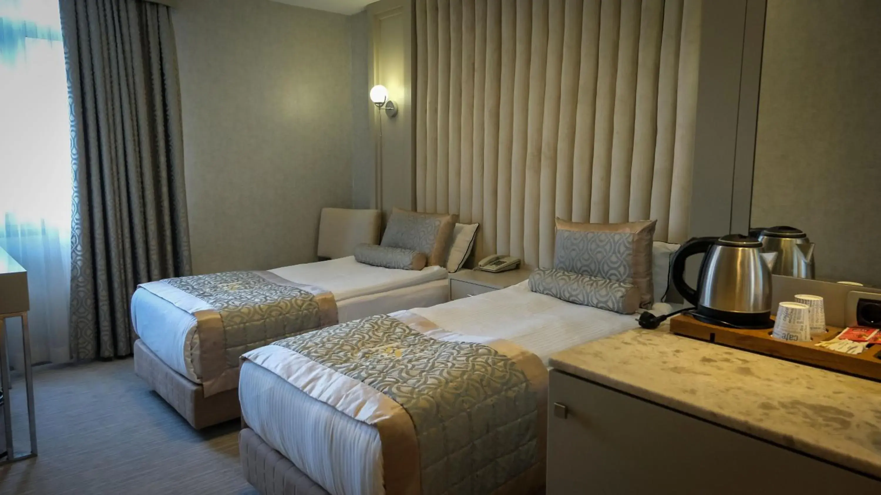 Bed in Kervansaray Bursa City Otel