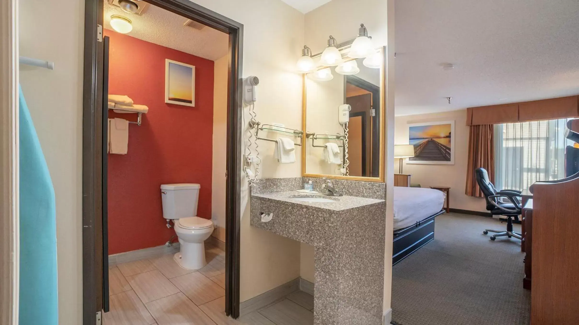 Bathroom in Days Inn & Suites by Wyndham Mt Pleasant