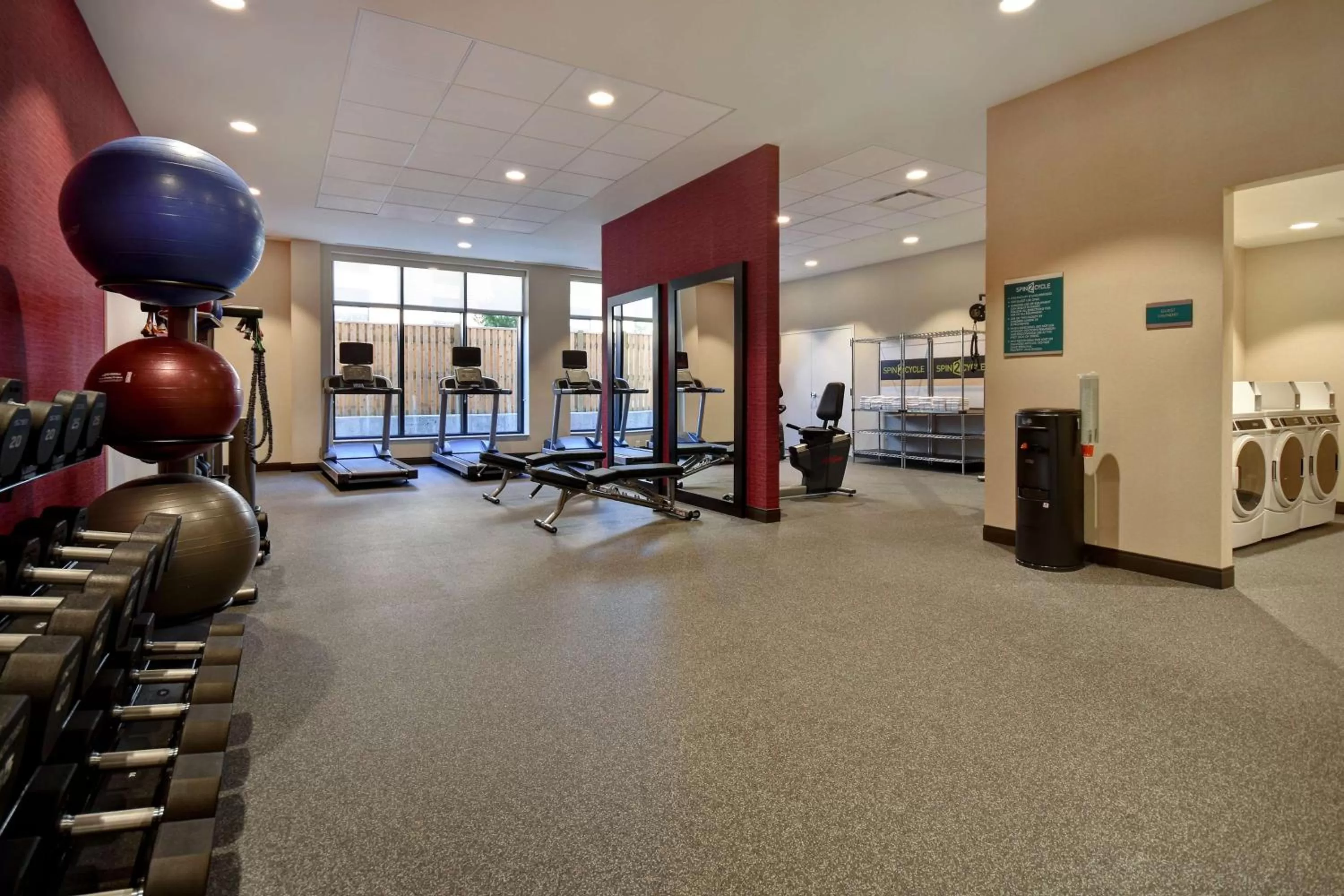 Fitness centre/facilities in Home2 Suites By Hilton Boston South Bay
