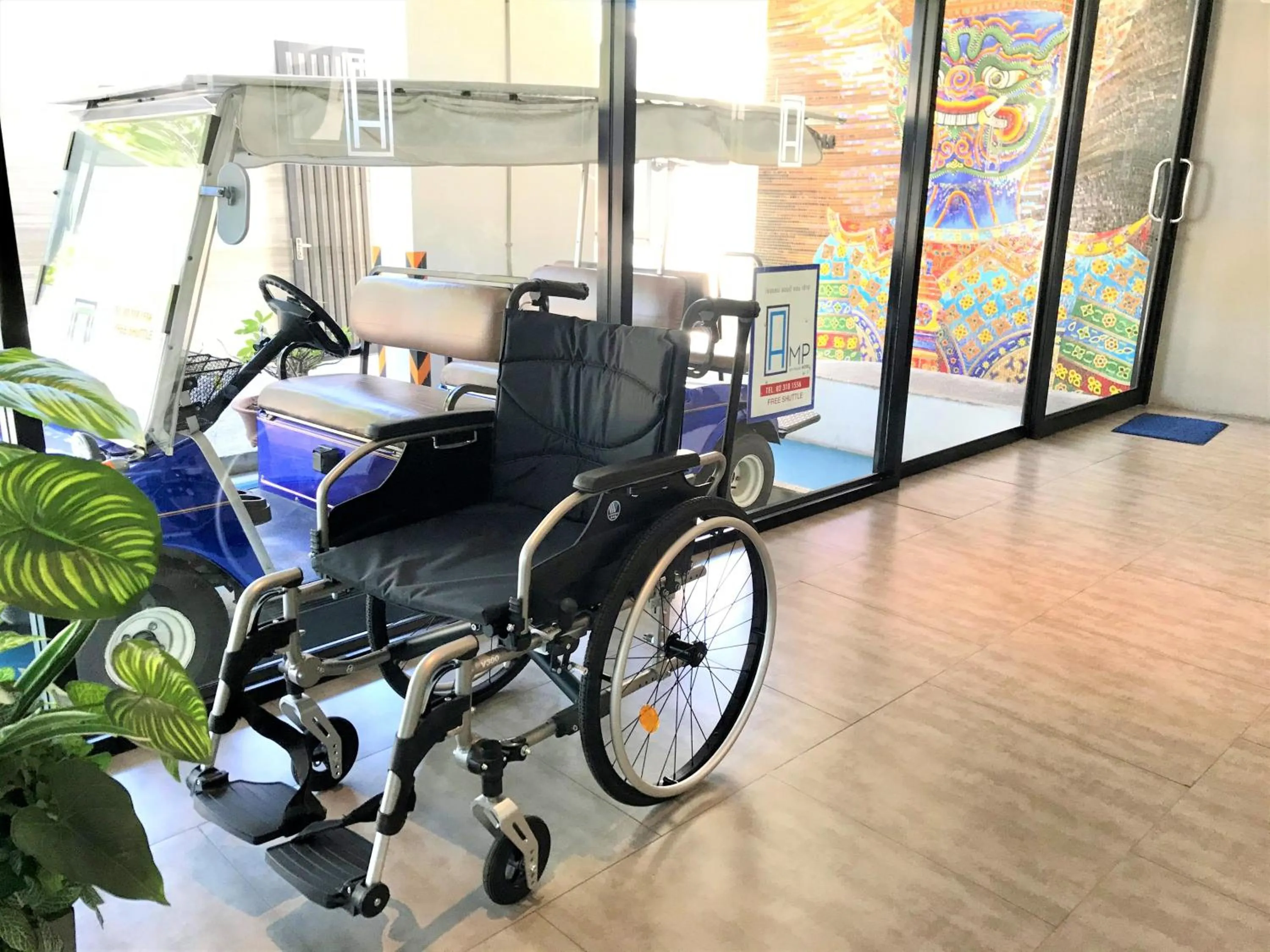 Facility for disabled guests in Amp Am House Bangkok Hotel