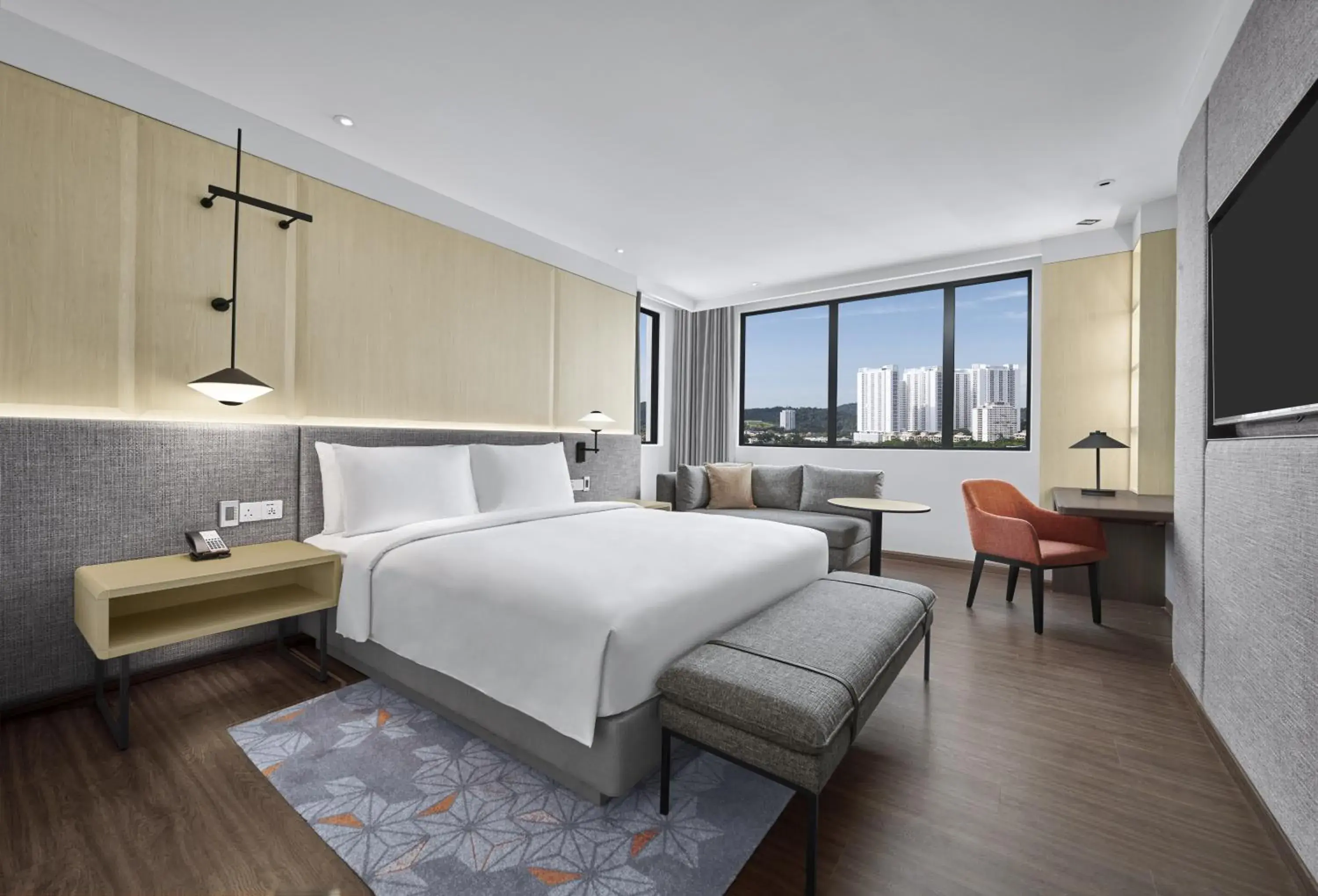 Bed in Hyatt Place Kuala Lumpur Bukit Jalil Bed in Hyatt Place Kuala Lumpur Bukit Jalil