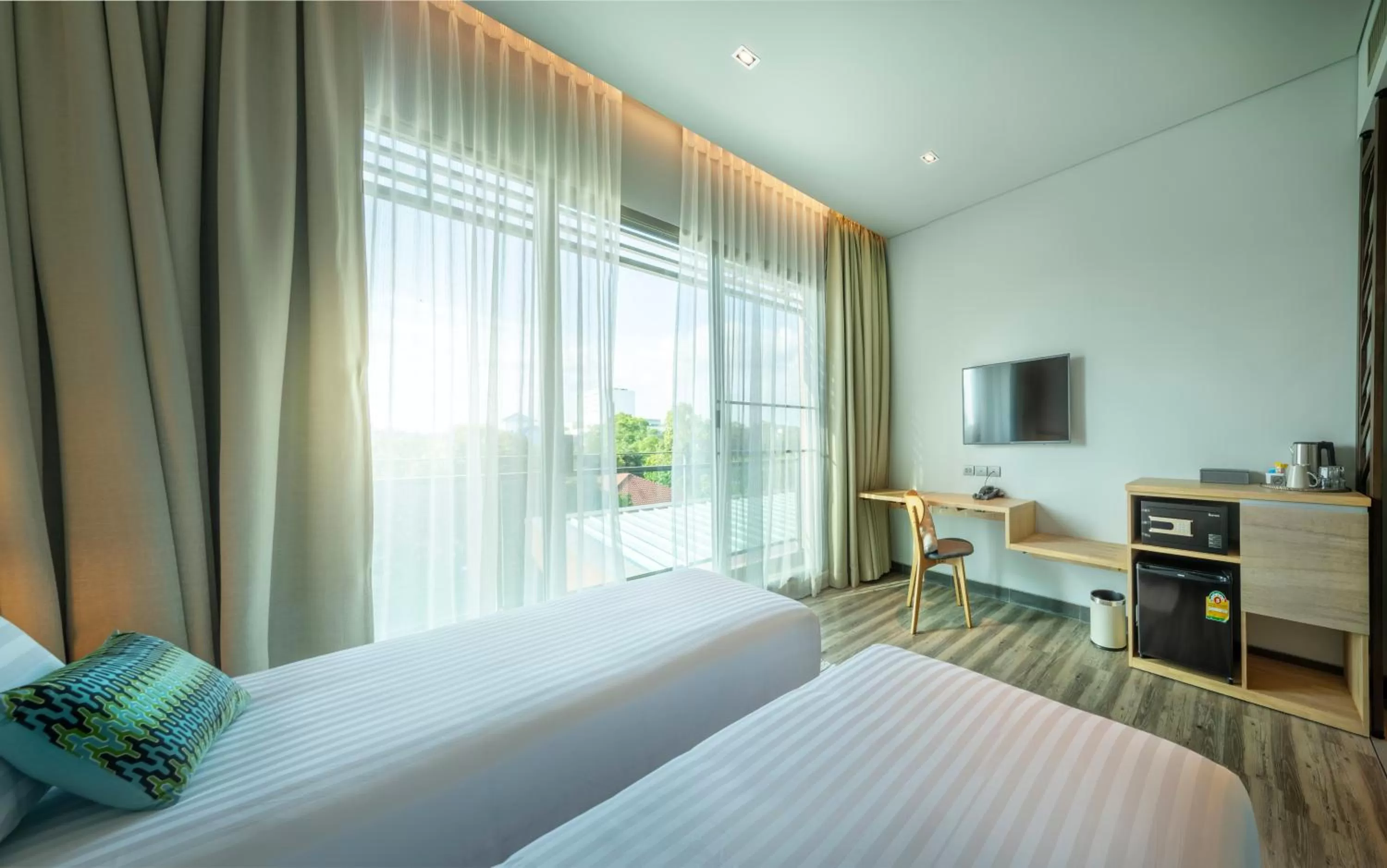 Bedroom, Bed in AisanA Hotel Korat