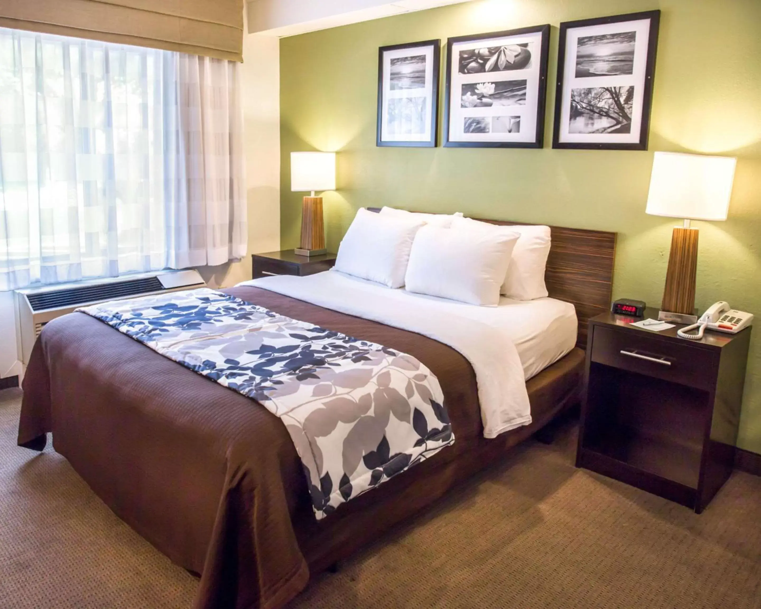 Property building, Bed in Sleep Inn Nashville Downtown Opryland Area