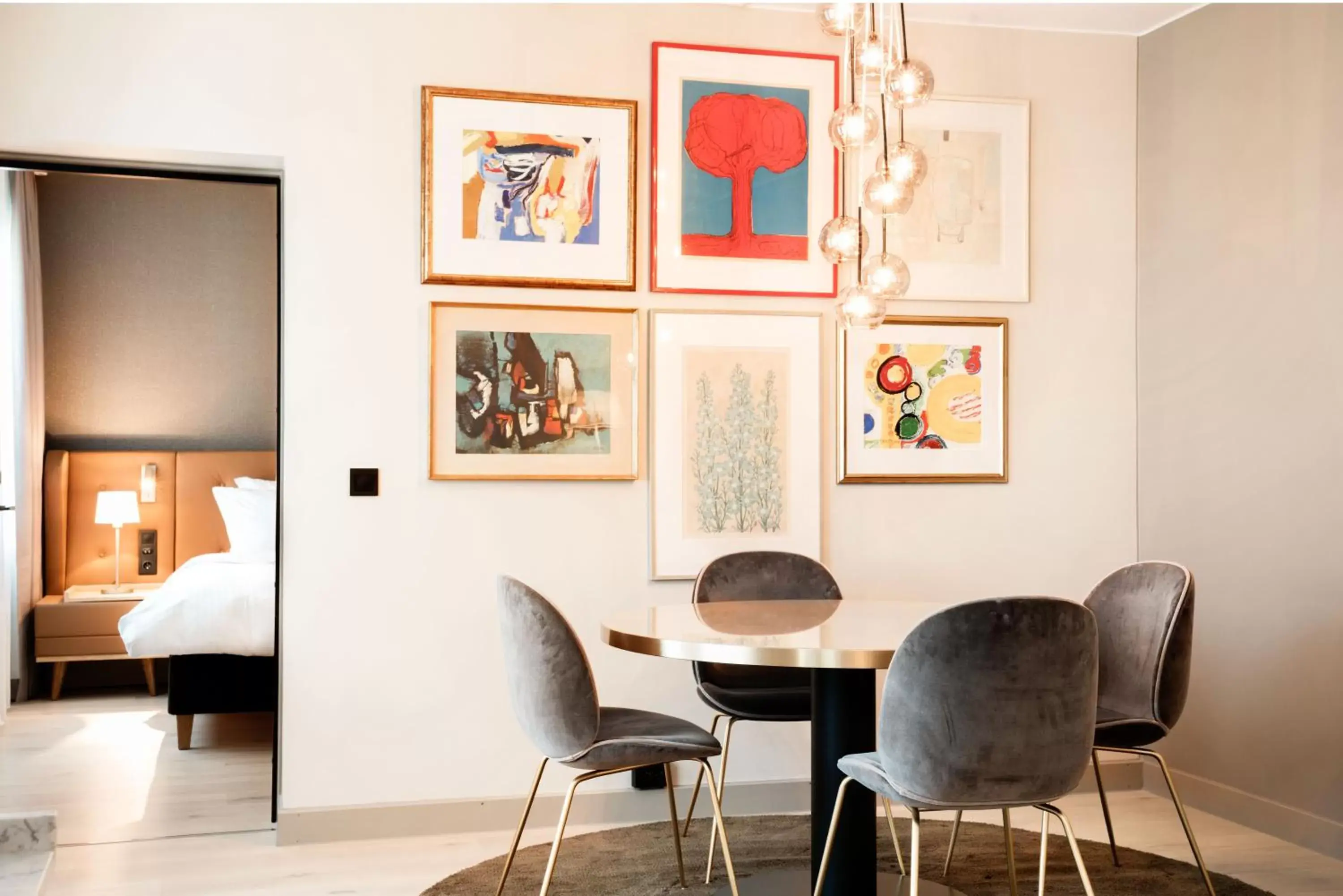 Living room, Dining Area in Radisson Blu Atlantic Hotel, Stavanger