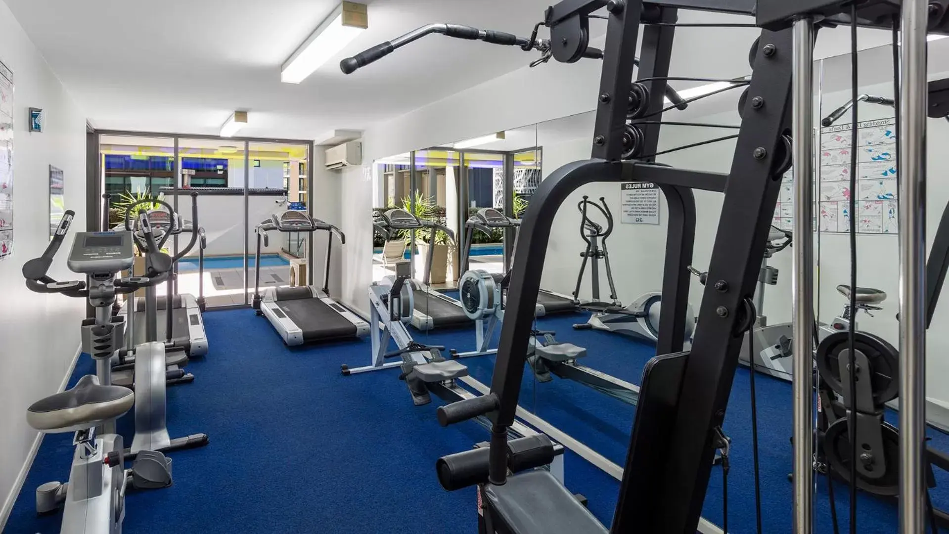 Fitness centre/facilities, Fitness Center/Facilities in Oaks Brisbane on Margaret Suites