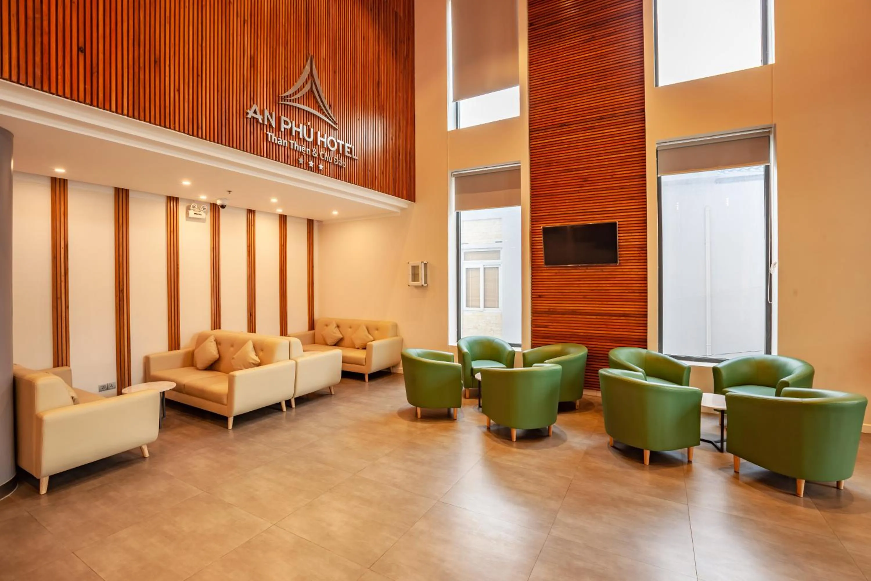 Lobby or reception in An Phu Hotel