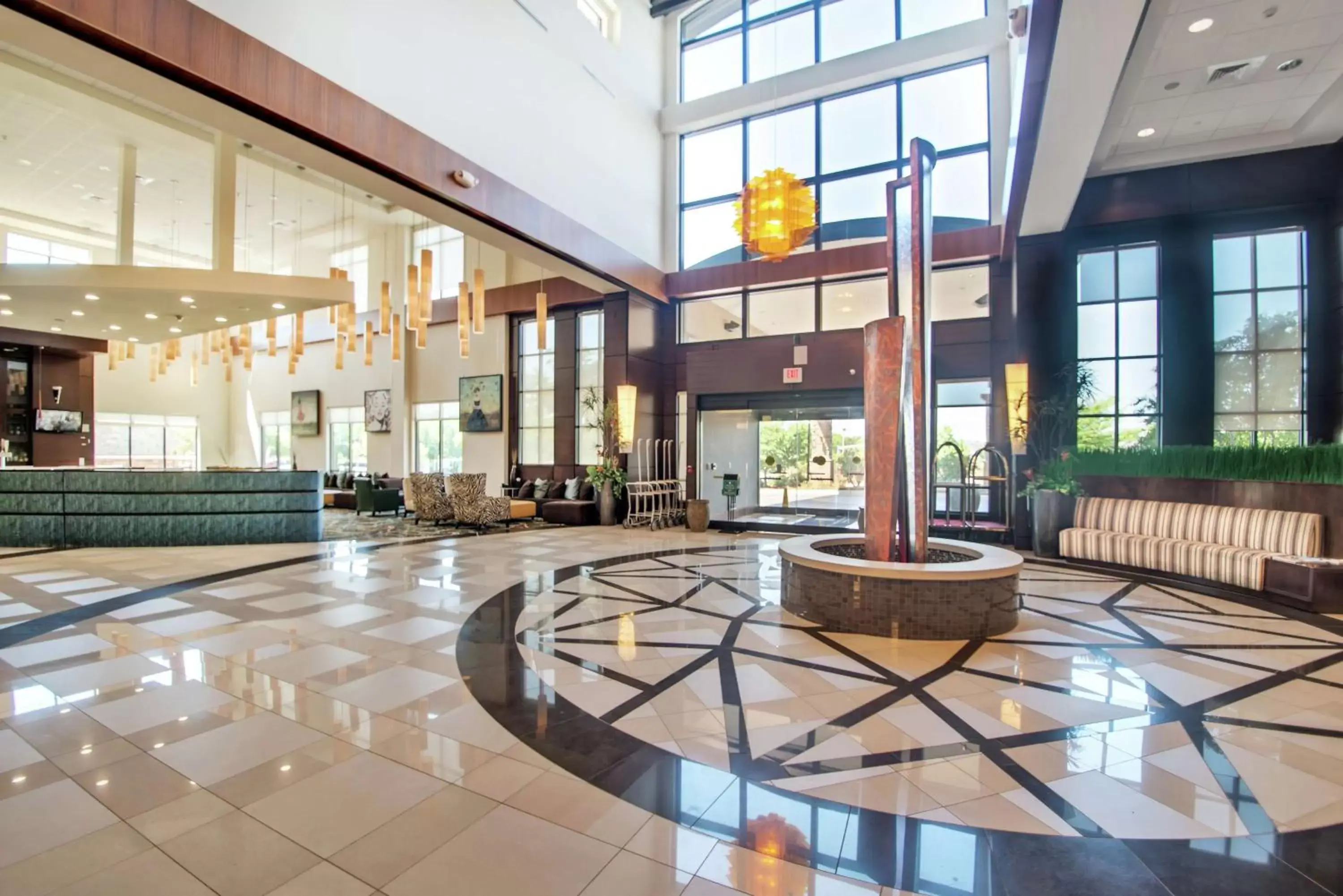 Lobby or reception, Lobby/Reception in Embassy Suites by Hilton Fayetteville Fort Bragg