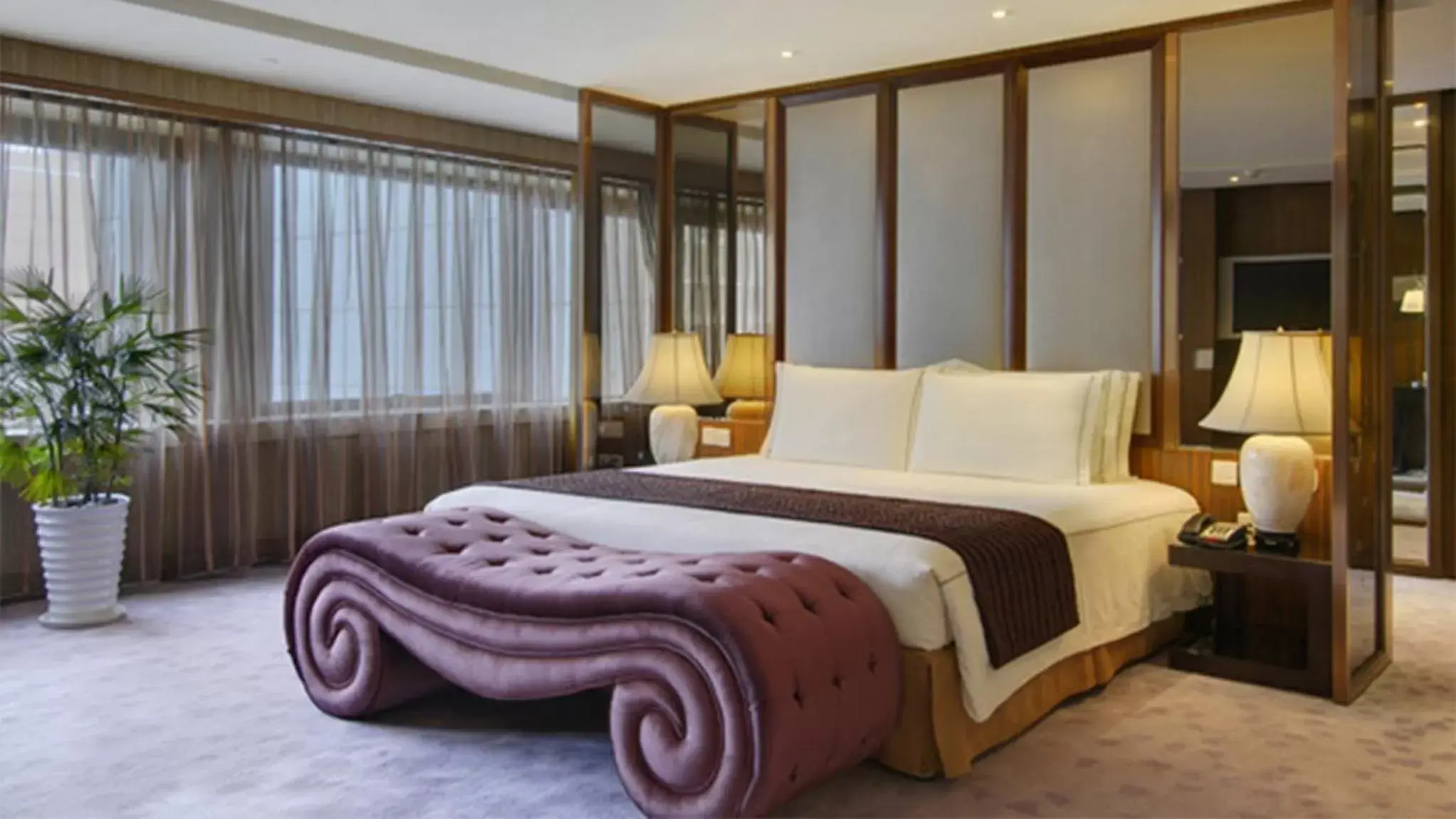 Photo of the whole room, Bed in Marco Polo Parkside, Beijing