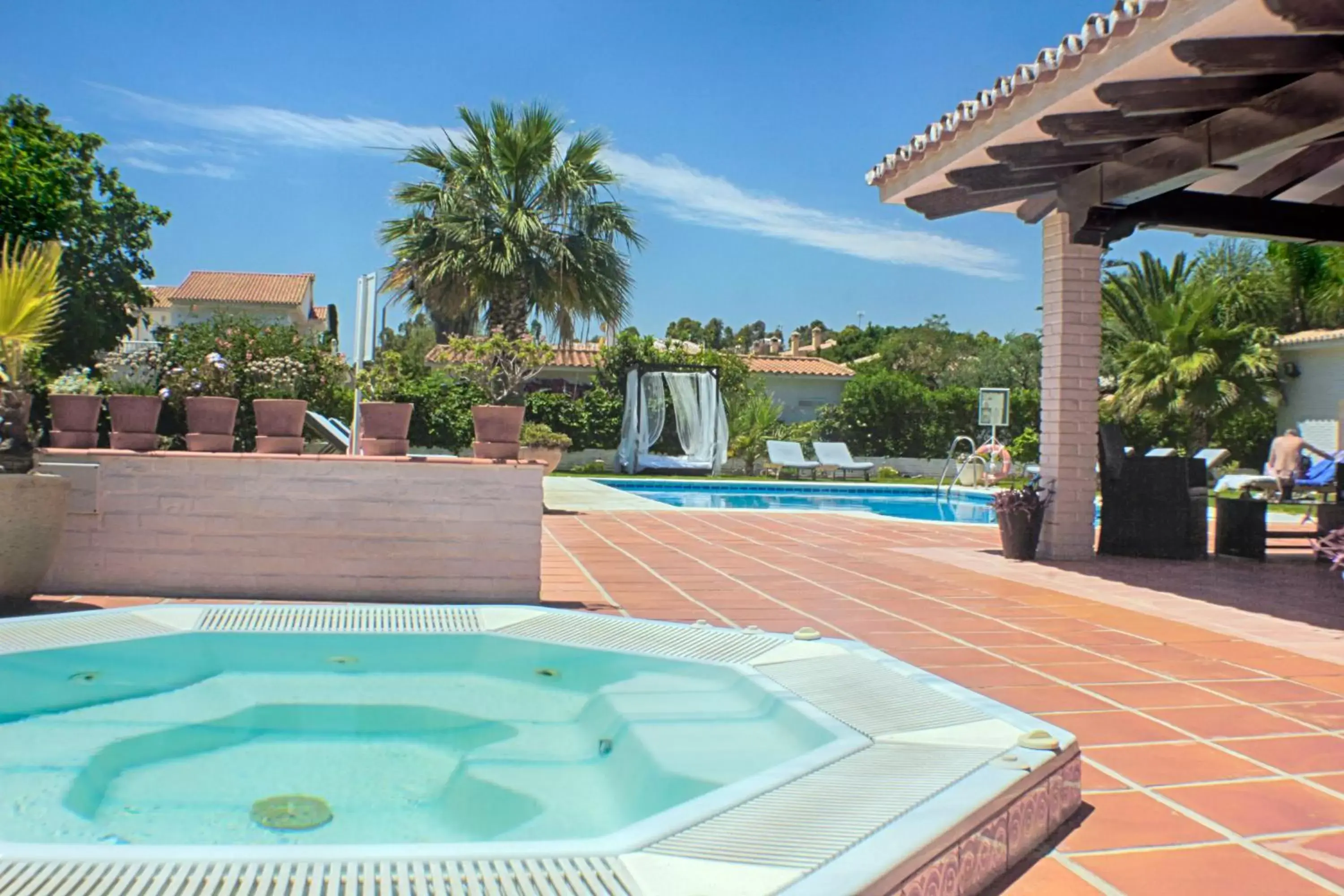 Swimming Pool in Hotel Malaga Picasso