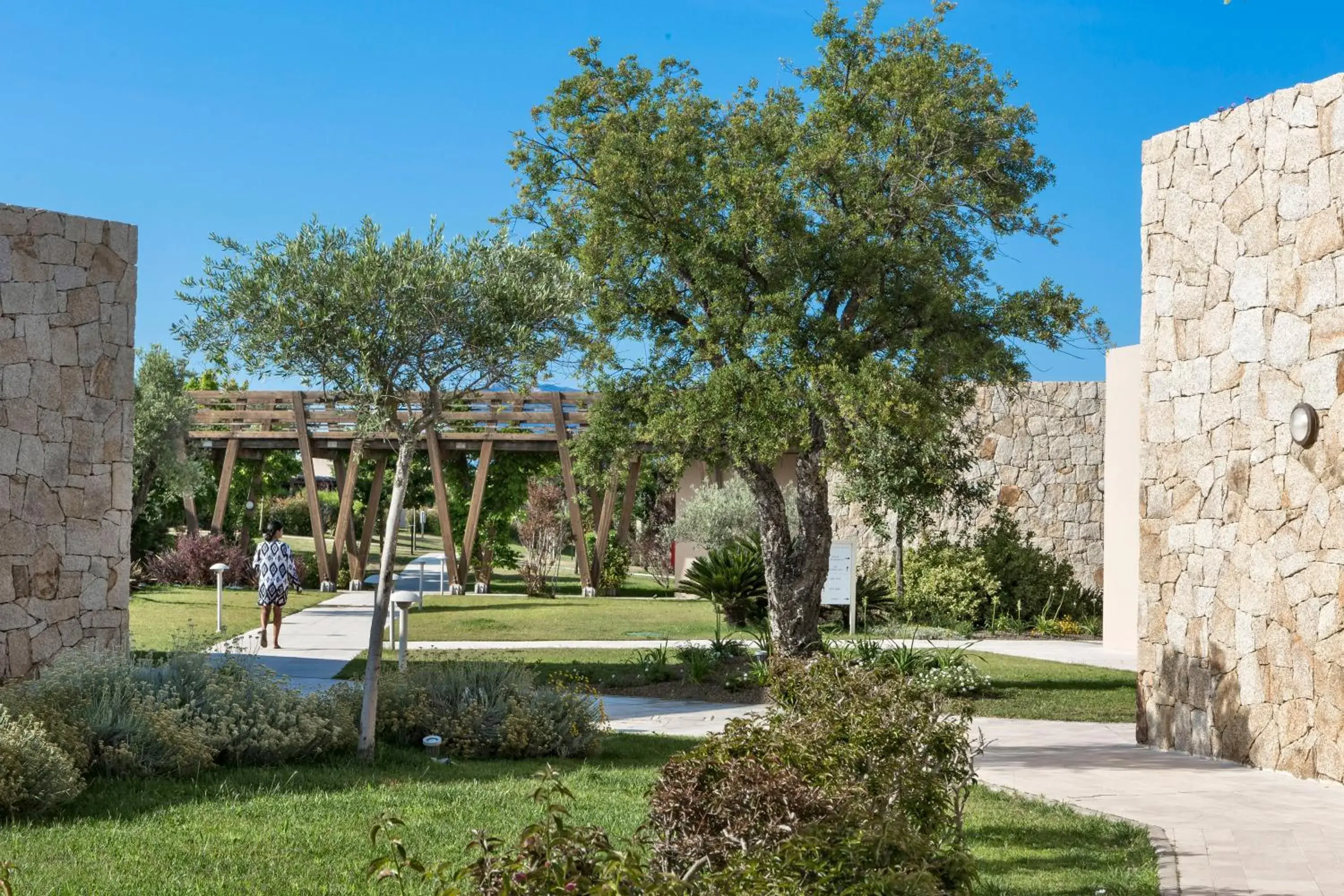 Garden in Baglioni Resort Sardinia - The Leading Hotels of the World