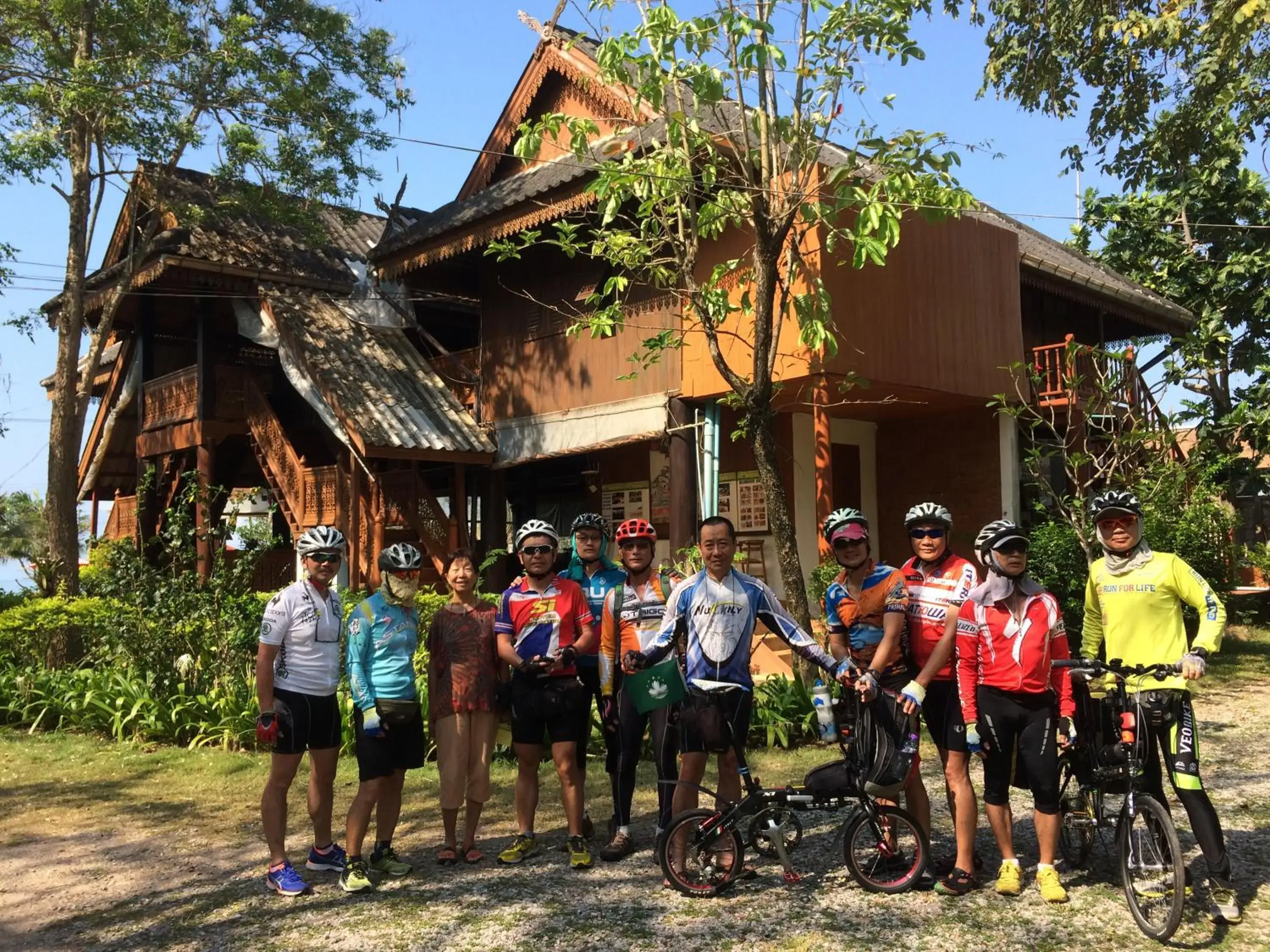 Cycling in Ruen Thai Rim Haad Resort