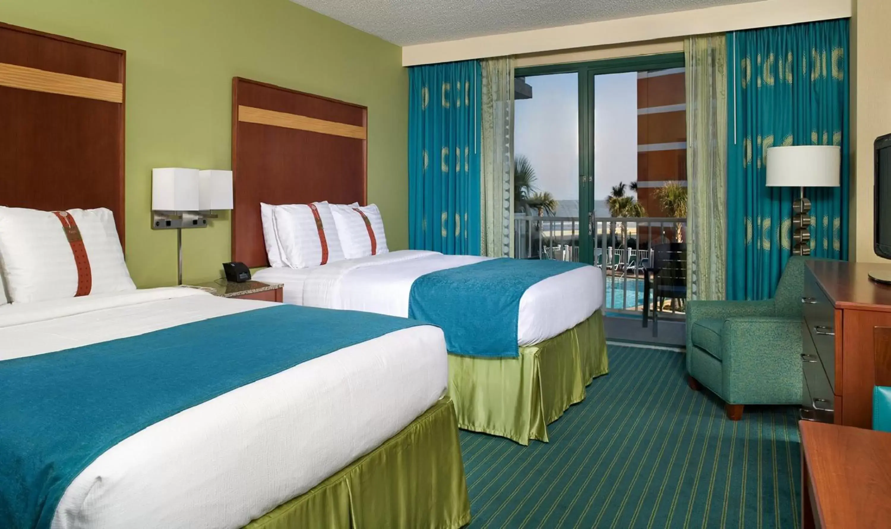 Photo of the whole room, Bed in Holiday Inn & Suites Virginia Beach - North Beach, an IHG Hotel