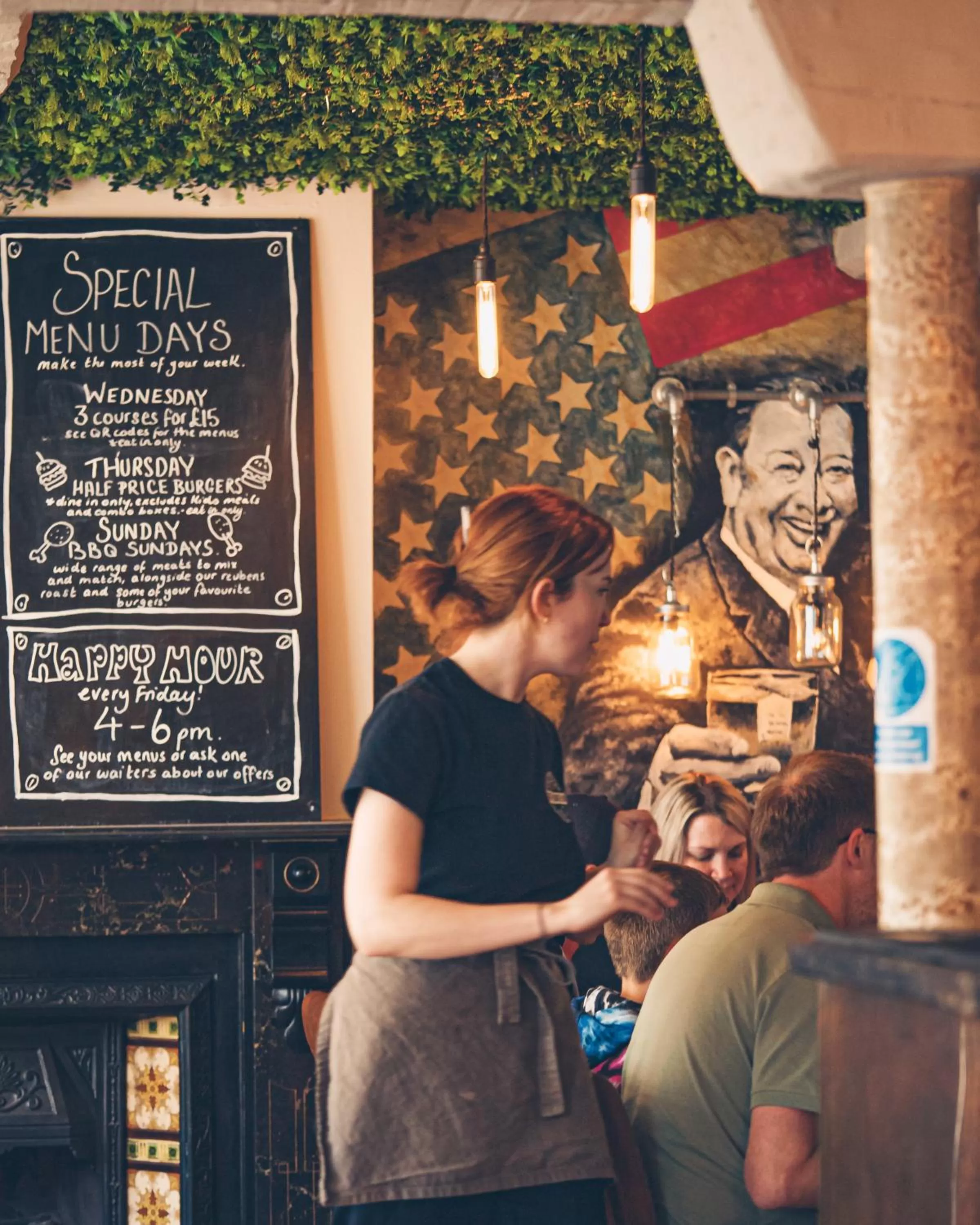 Restaurant/places to eat in Reubens Congleton