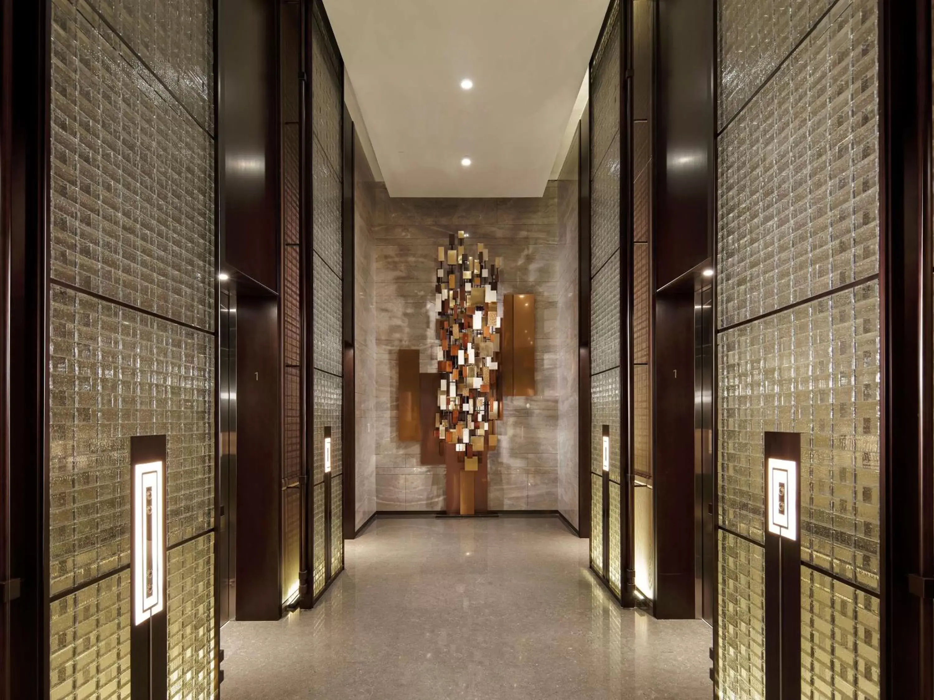 Lobby or reception in Hilton Taipei Sinban