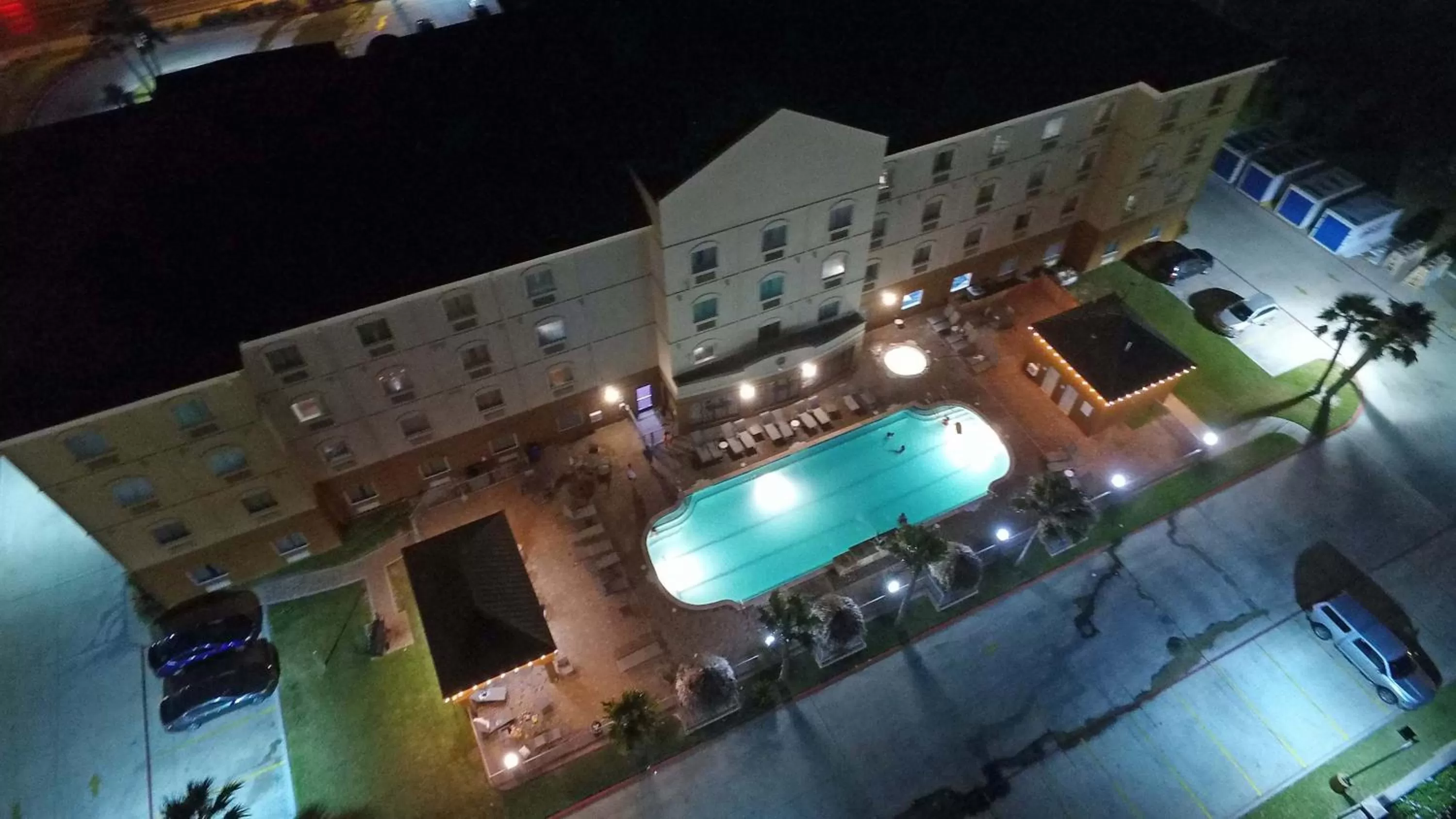 Swimming pool in Holiday Inn Express Hotel and Suites South Padre Island by IHG