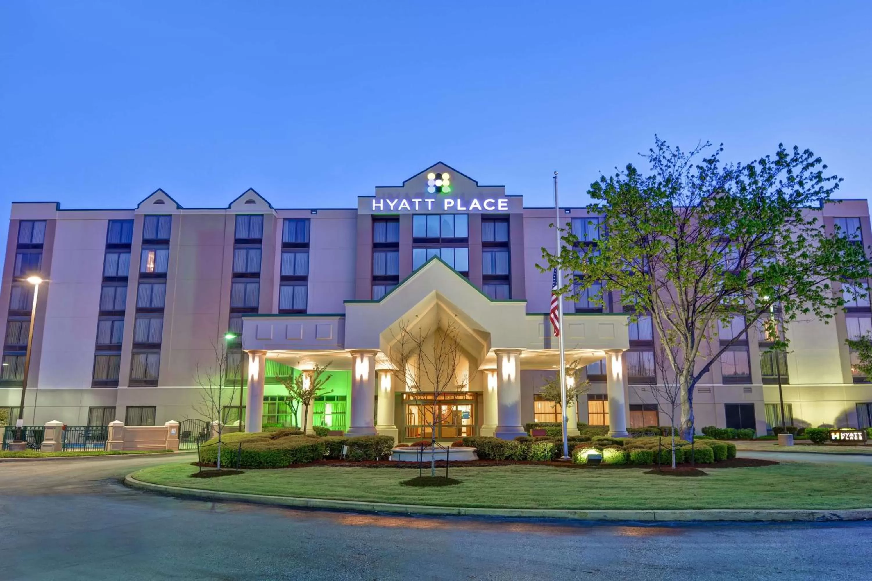 Property building in Hyatt Place Memphis Wolfchase