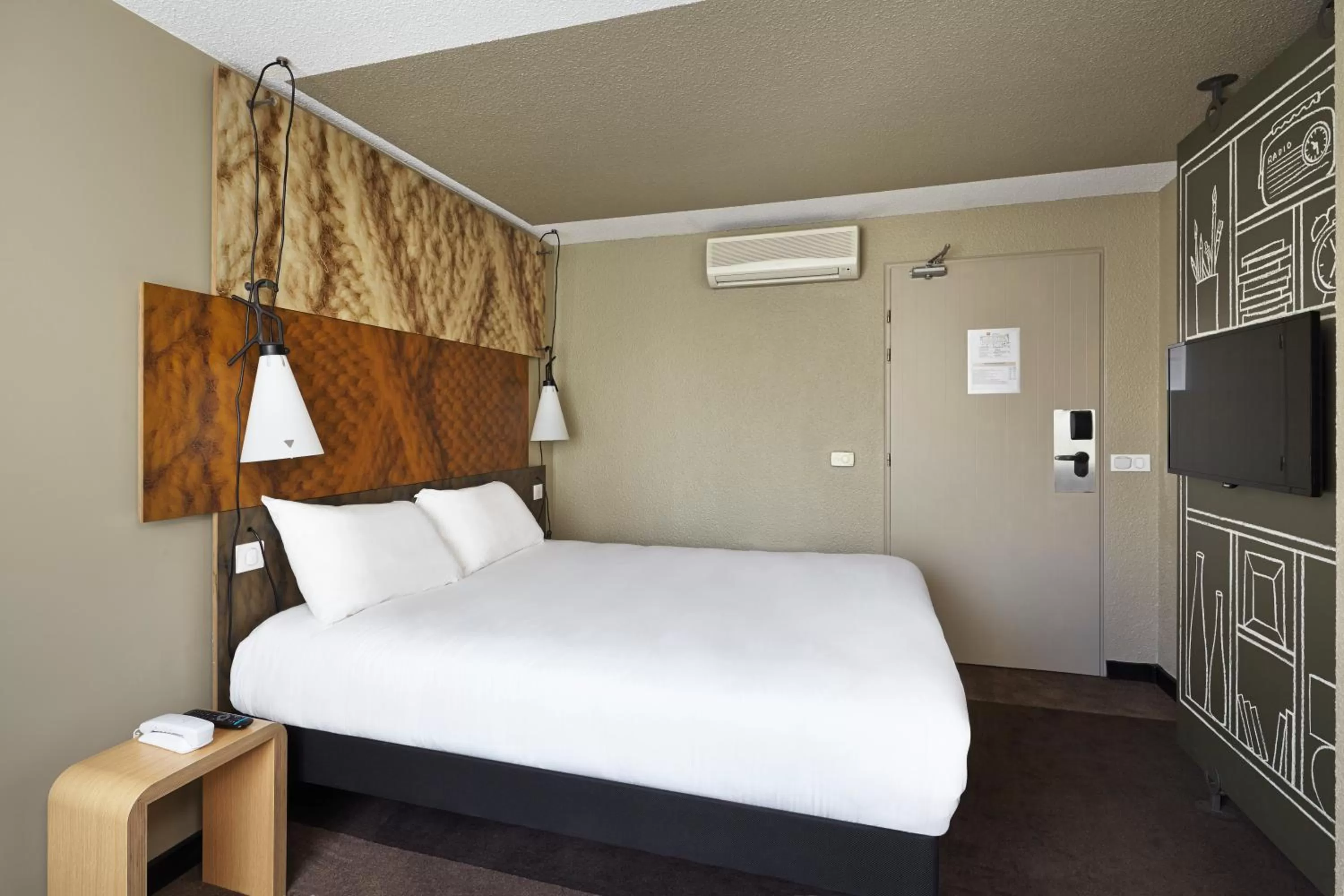 Bed in ibis Marne La Vallee Champs-sur-Marne