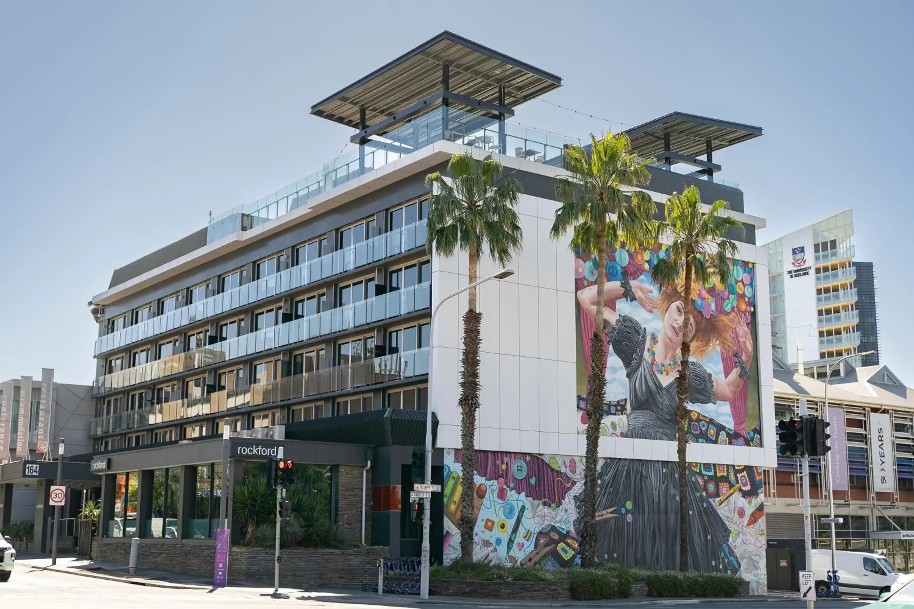 Property Building in Adelaide Rockford Hotel