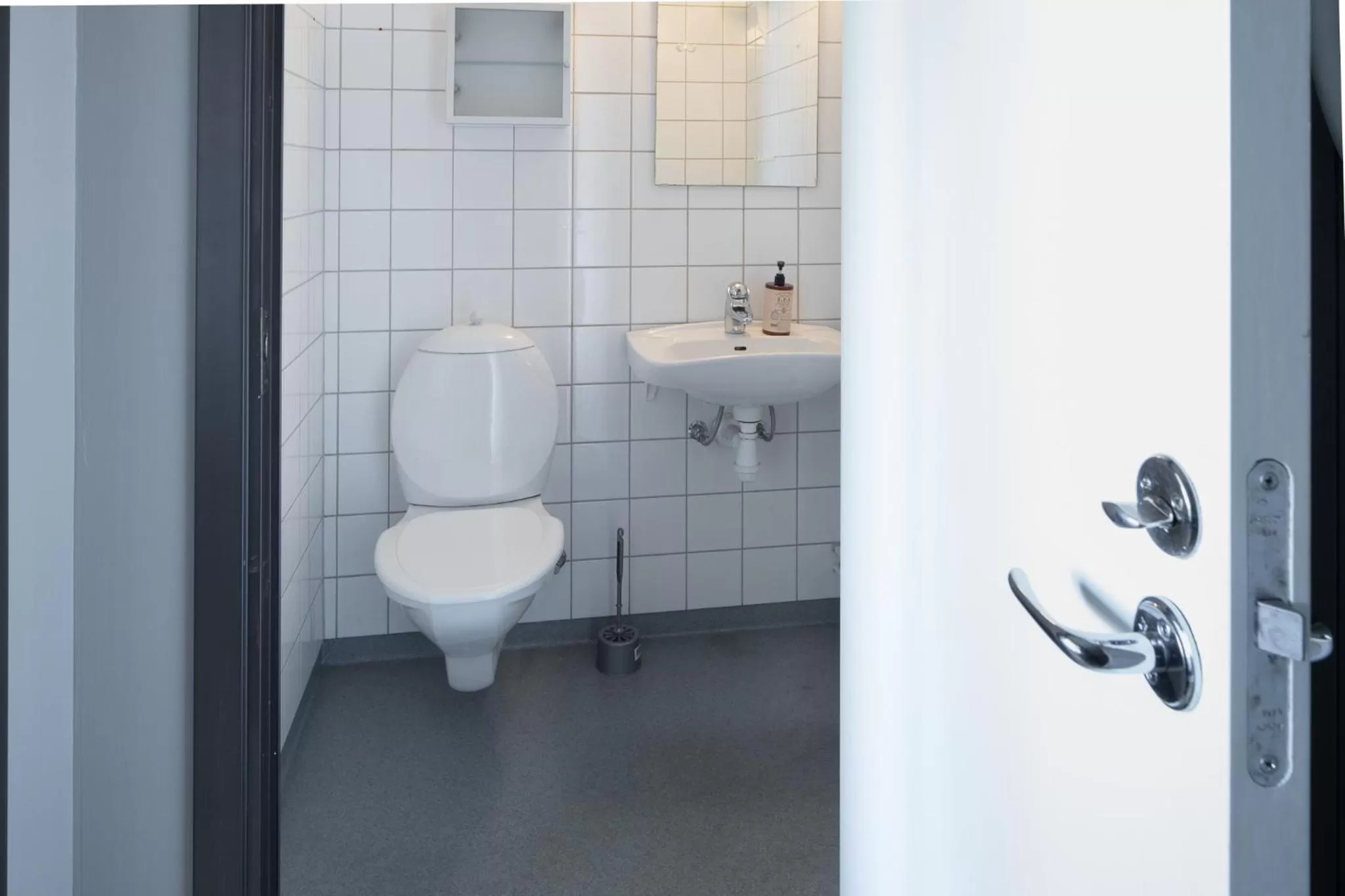 Toilet in Hotel B&B Gränden