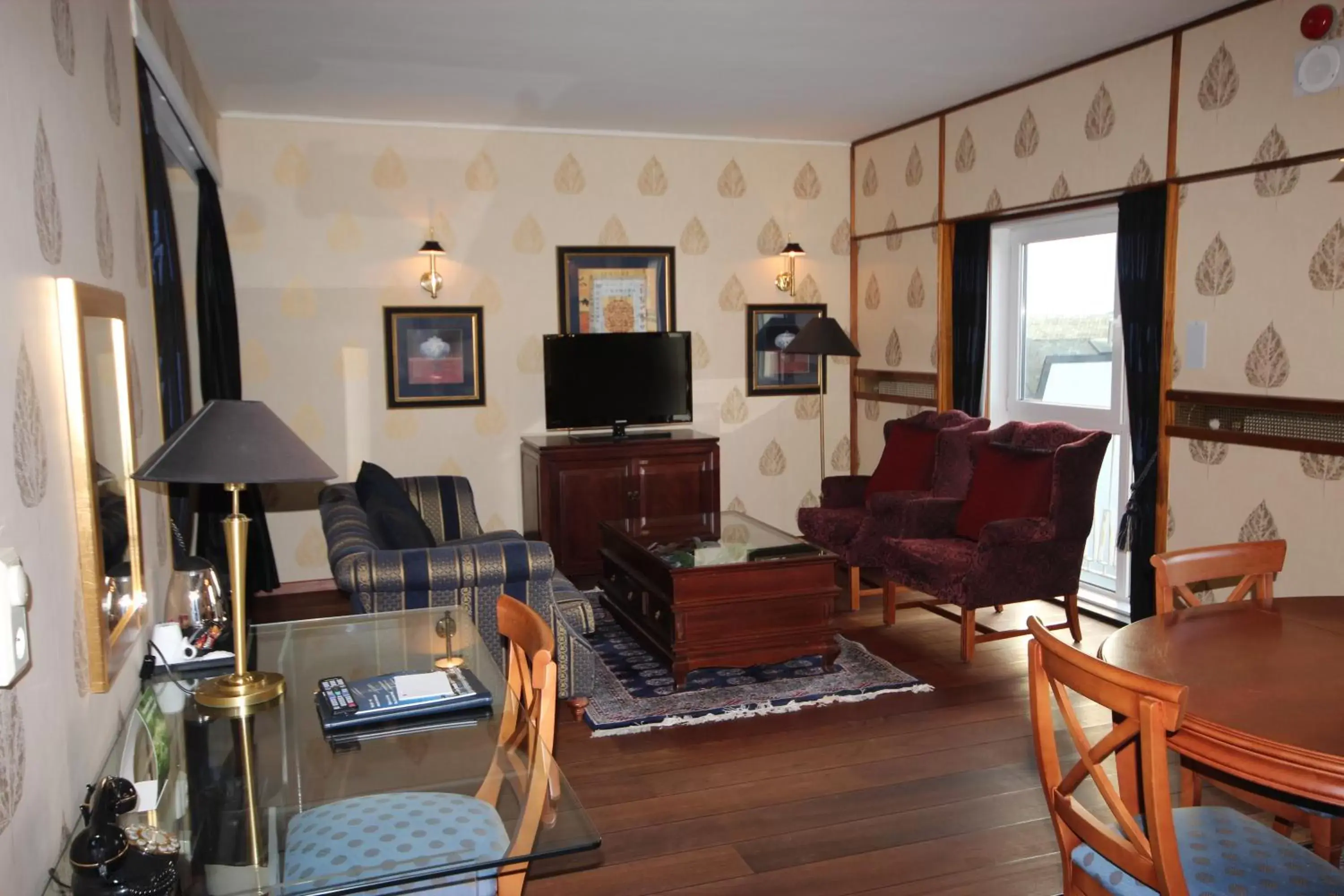 Living room in Thon Hotel Saga Living room in Thon Hotel Saga