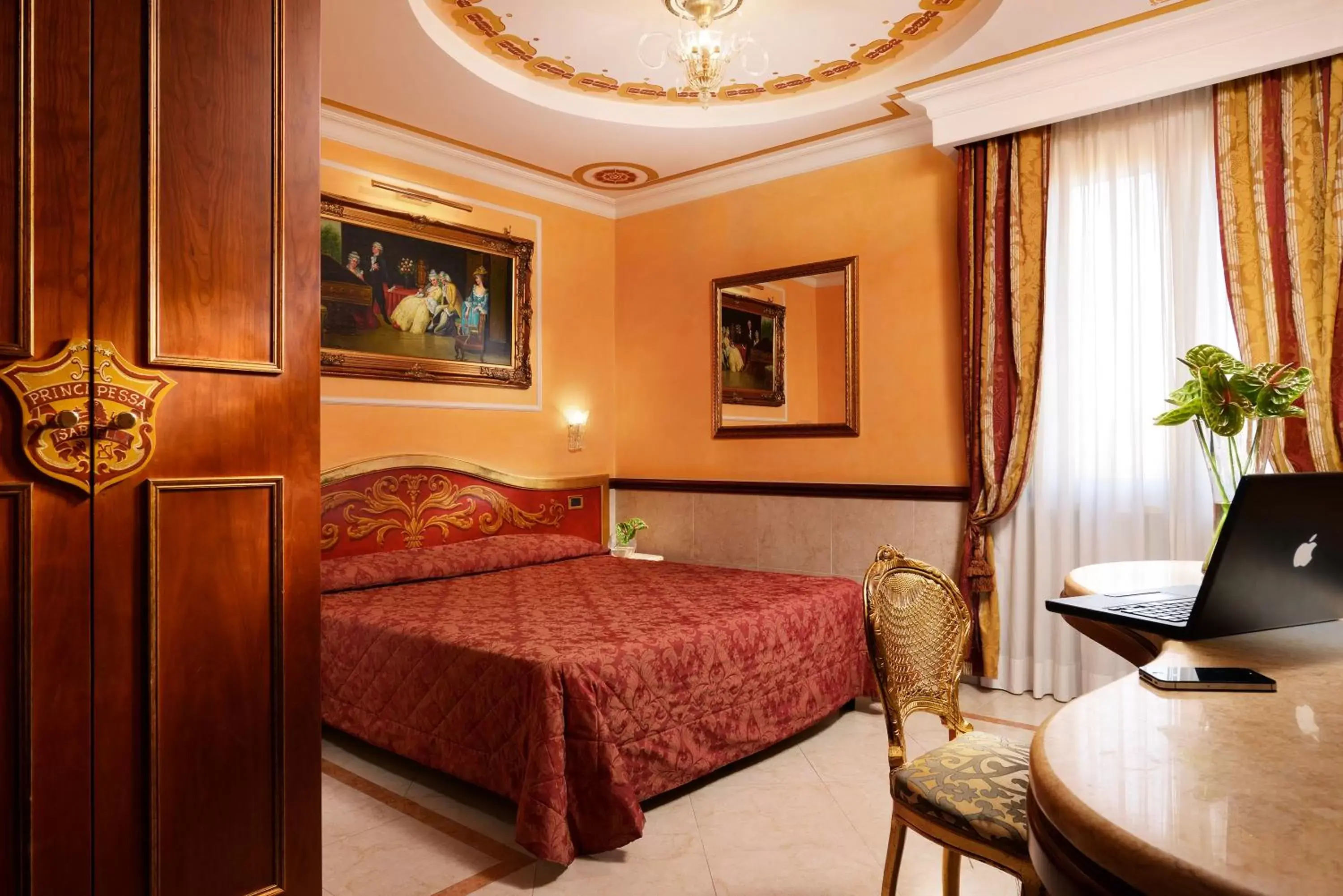 Photo of the whole room, Bed in Hotel Principessa Isabella