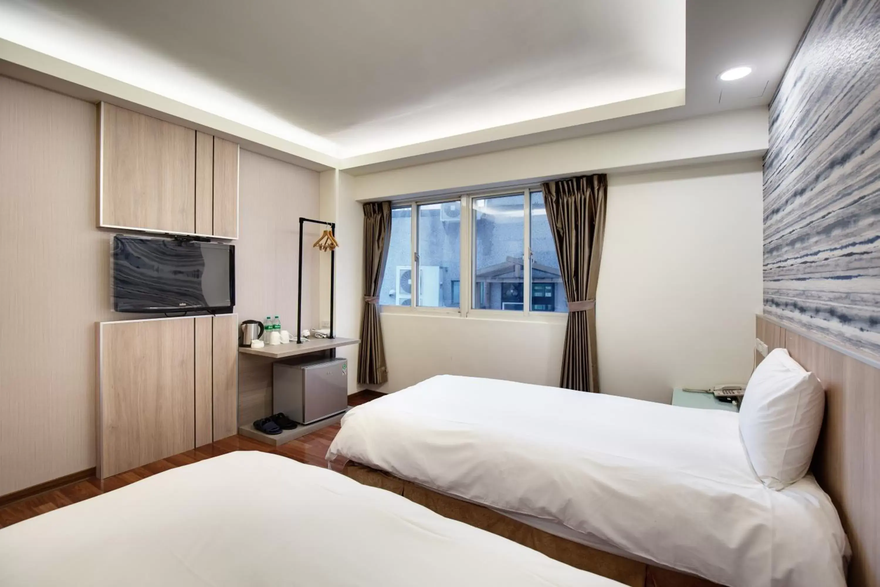 Bed in 天璽商務飯店 Cullinan Hotel Bed in 天璽商務飯店 Cullinan Hotel