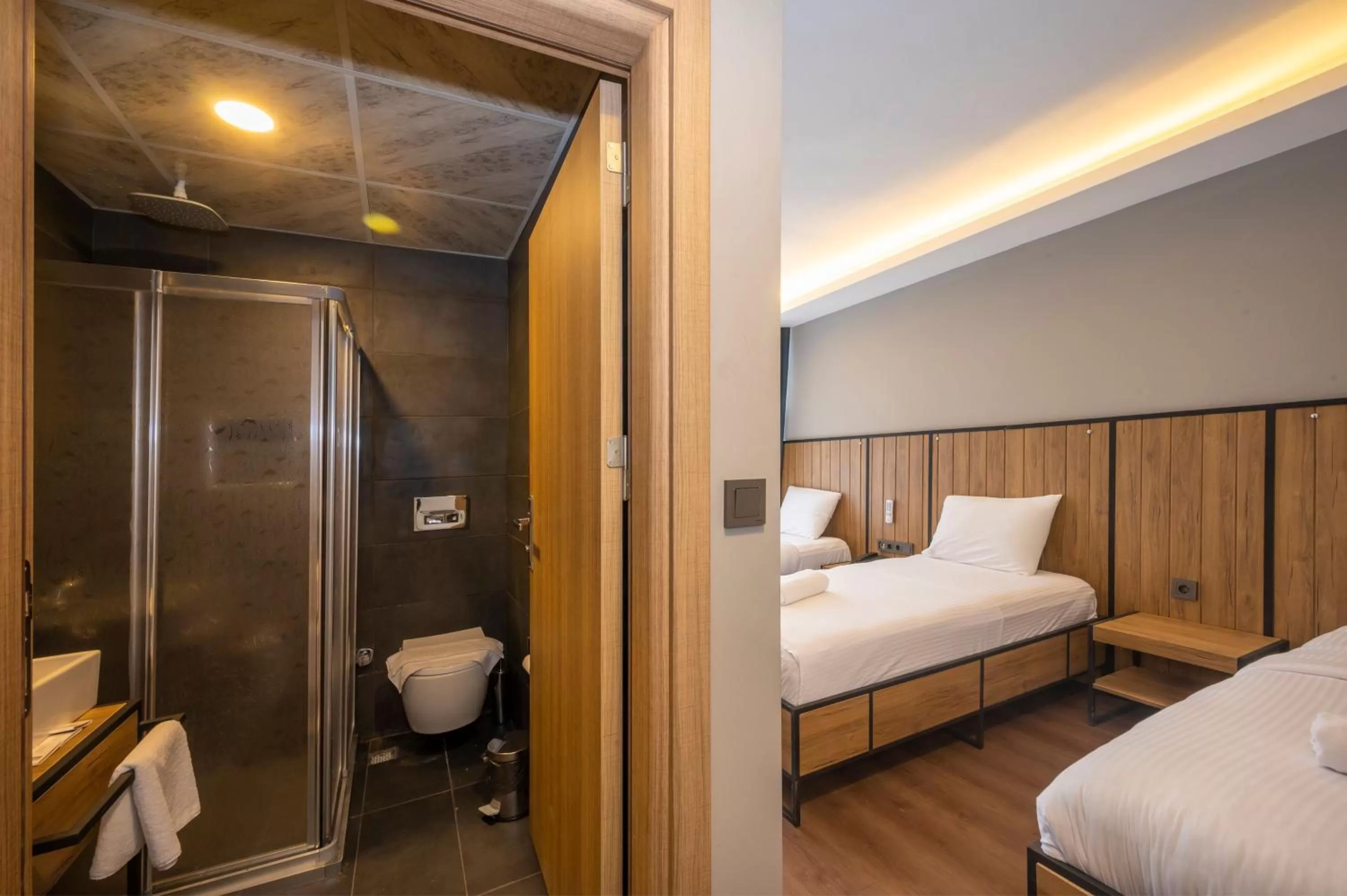 Bed in Çorlu Dem Hotel