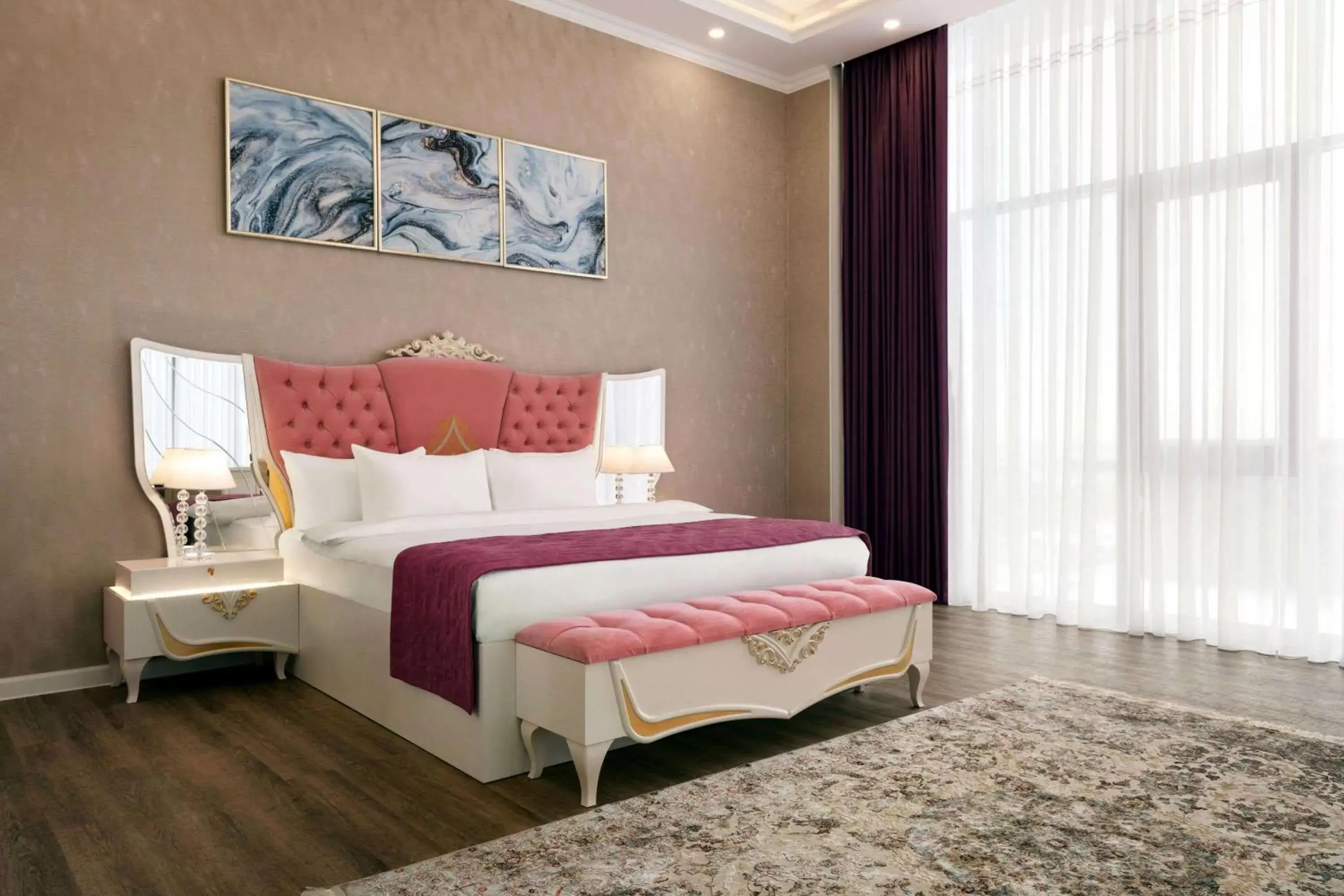 Photo of the whole room, Bed in Ramada by Wyndham Shymkent
