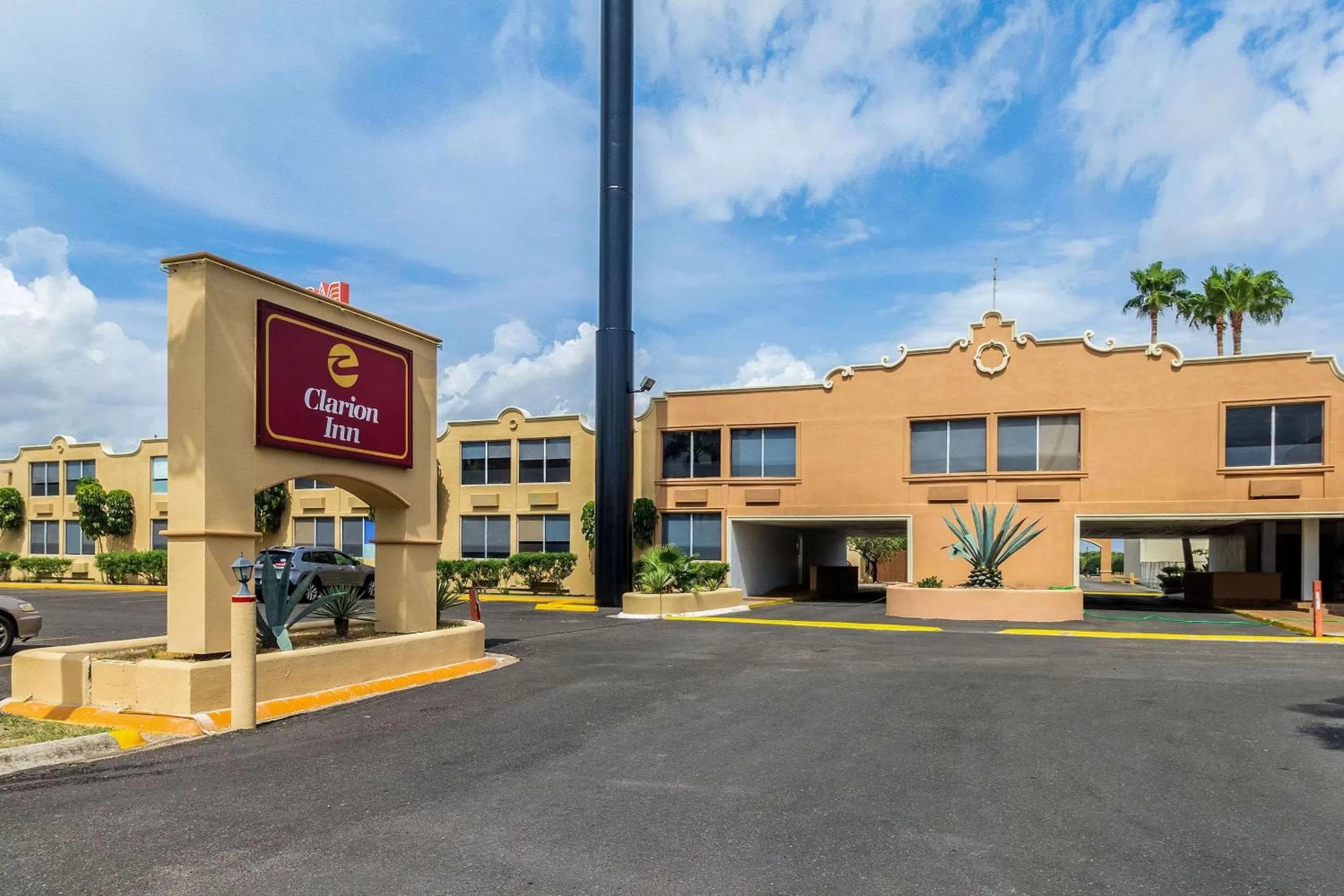 Property building in Clarion Inn near McAllen Airport