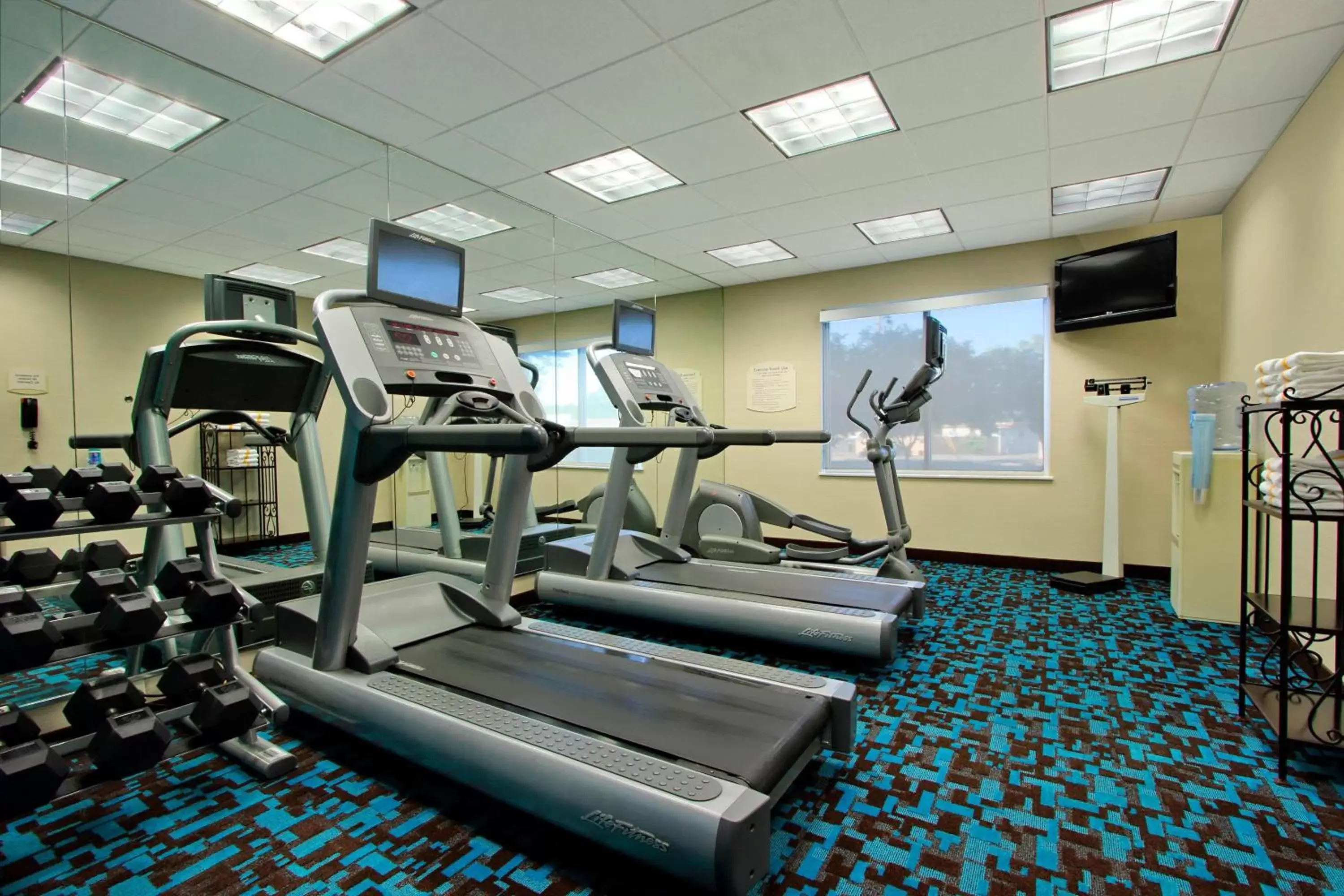 Fitness centre/facilities, Fitness Center/Facilities in Fairfield Inn & Suites Fresno Clovis
