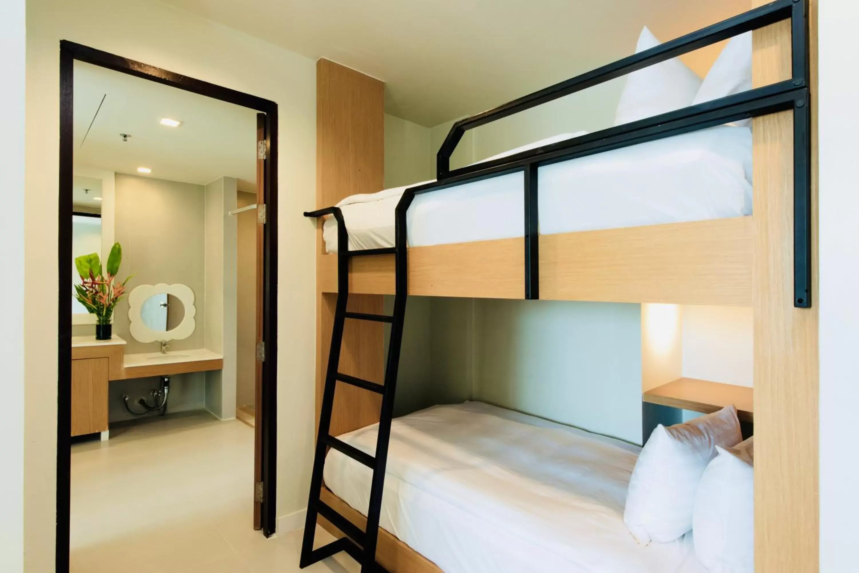 Bed, Bunk Bed in Holiday Ao Nang Beach Resort, Krabi - SHA Extra Plus