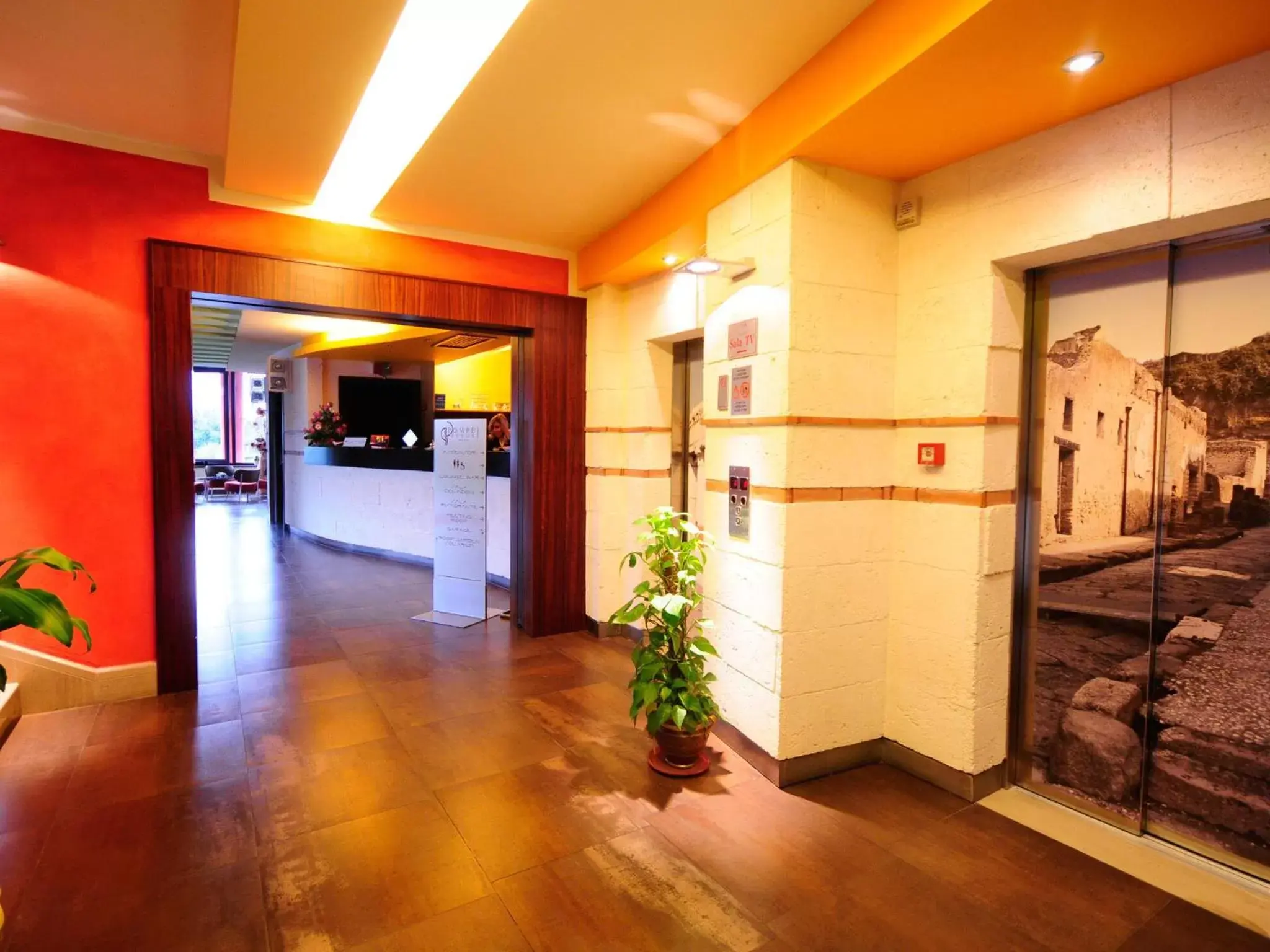 Lobby or reception in Abalon Pompei Resort Lobby or reception in Abalon Pompei Resort