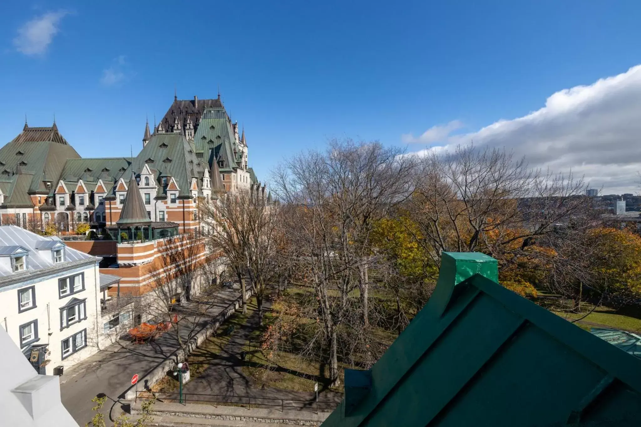 View (from property/room) in Hôtel Manoir Vieux-Québec
