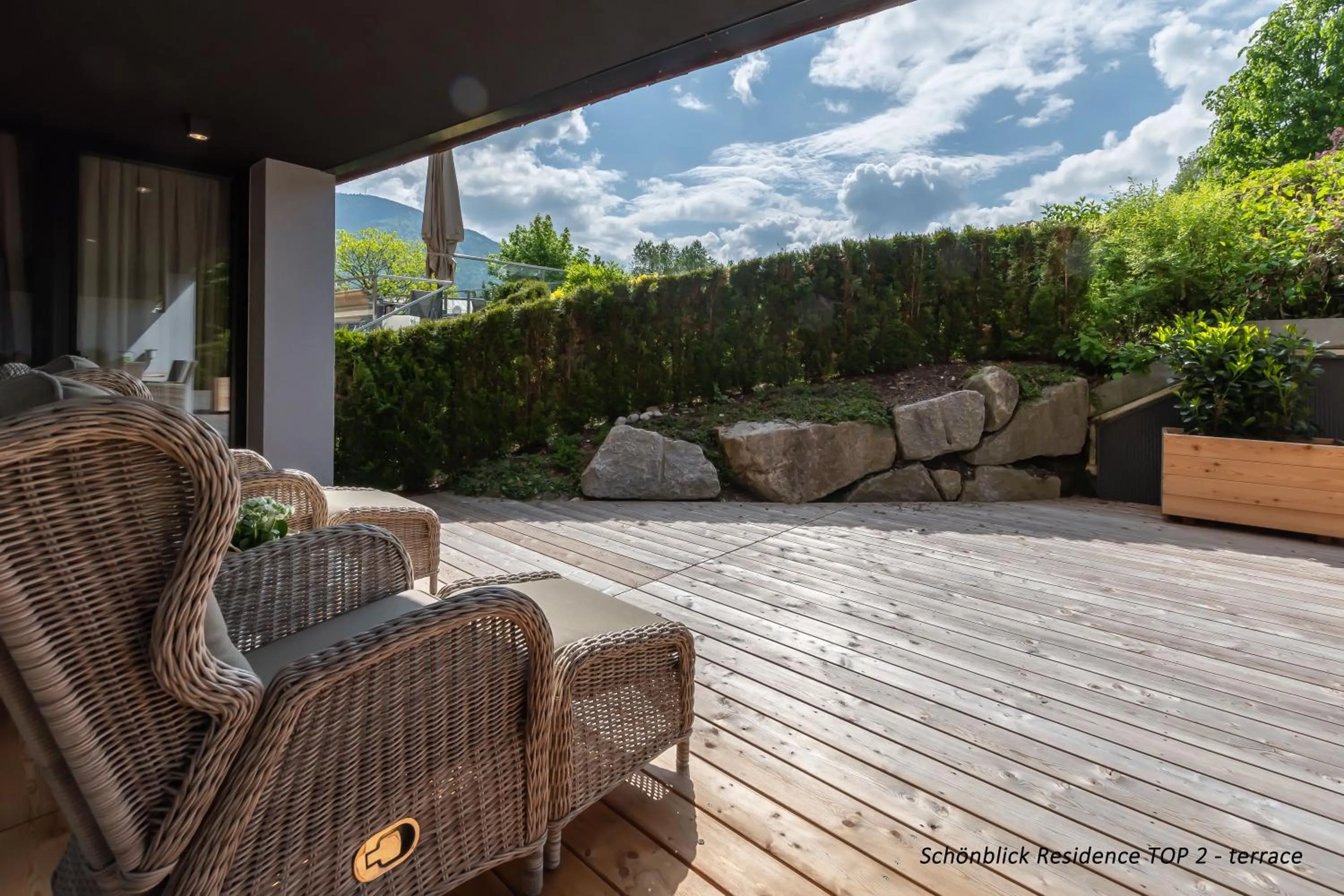 Balcony/Terrace in Schönblick Residence - Absolut Alpine Apartments
