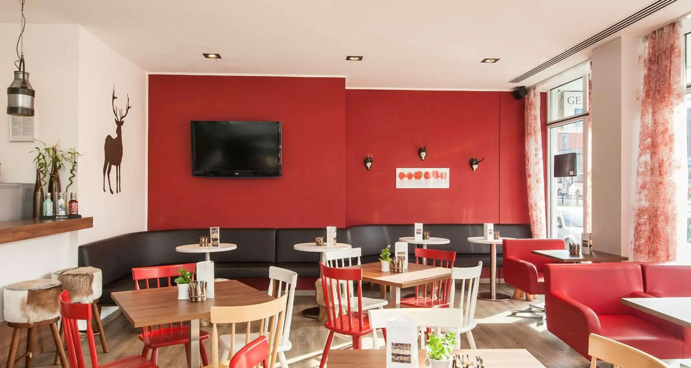 Lounge or bar, Restaurant/Places to Eat in Sure Hotel by Best Western Muenchen Hauptbahnhof