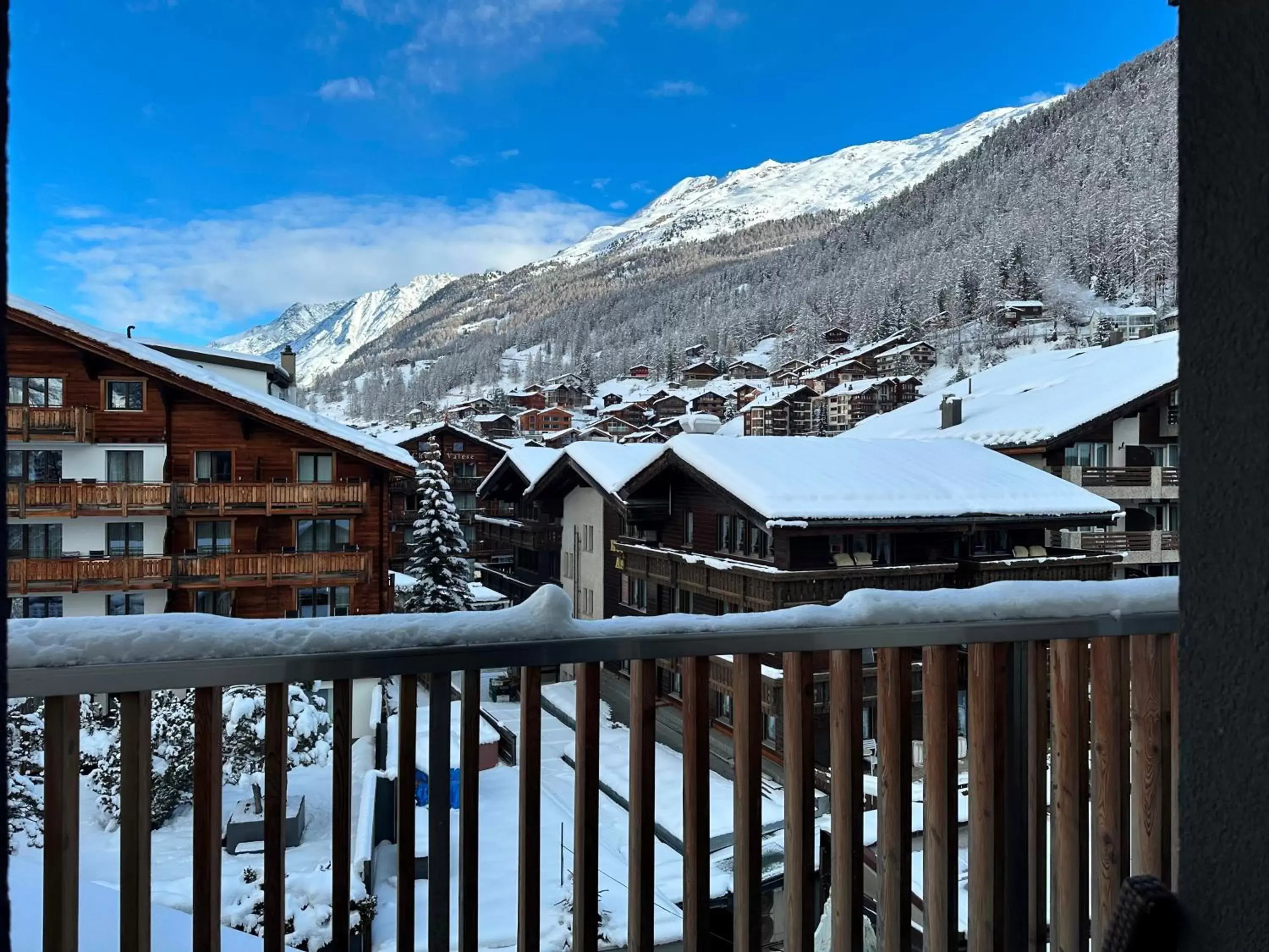 View (from property/room), Winter in Hotel Bristol