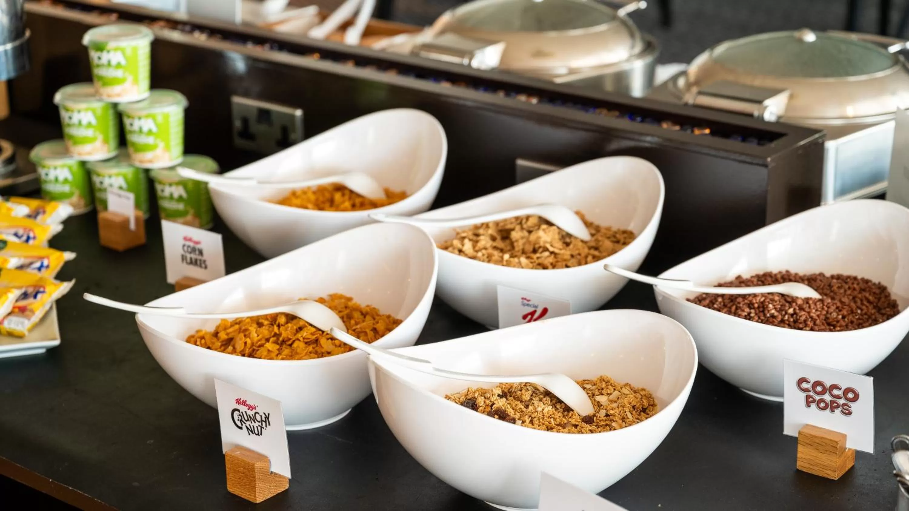 Buffet breakfast in Holiday Inn Express Leigh - Sports Village by IHG