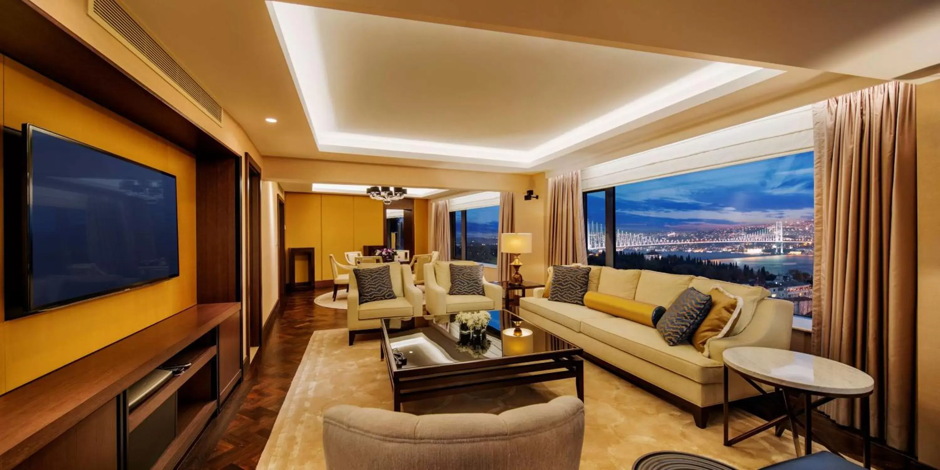 Living room, Seating Area in Conrad Istanbul Bosphorus
