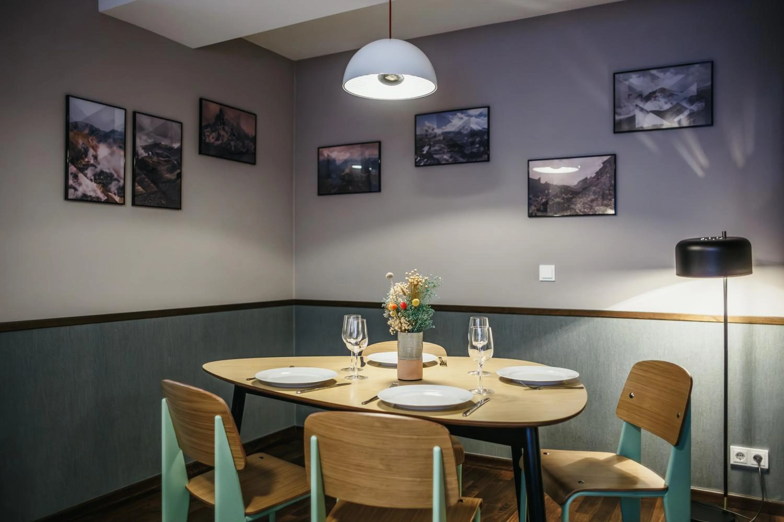 Living room in The Circus Hotel