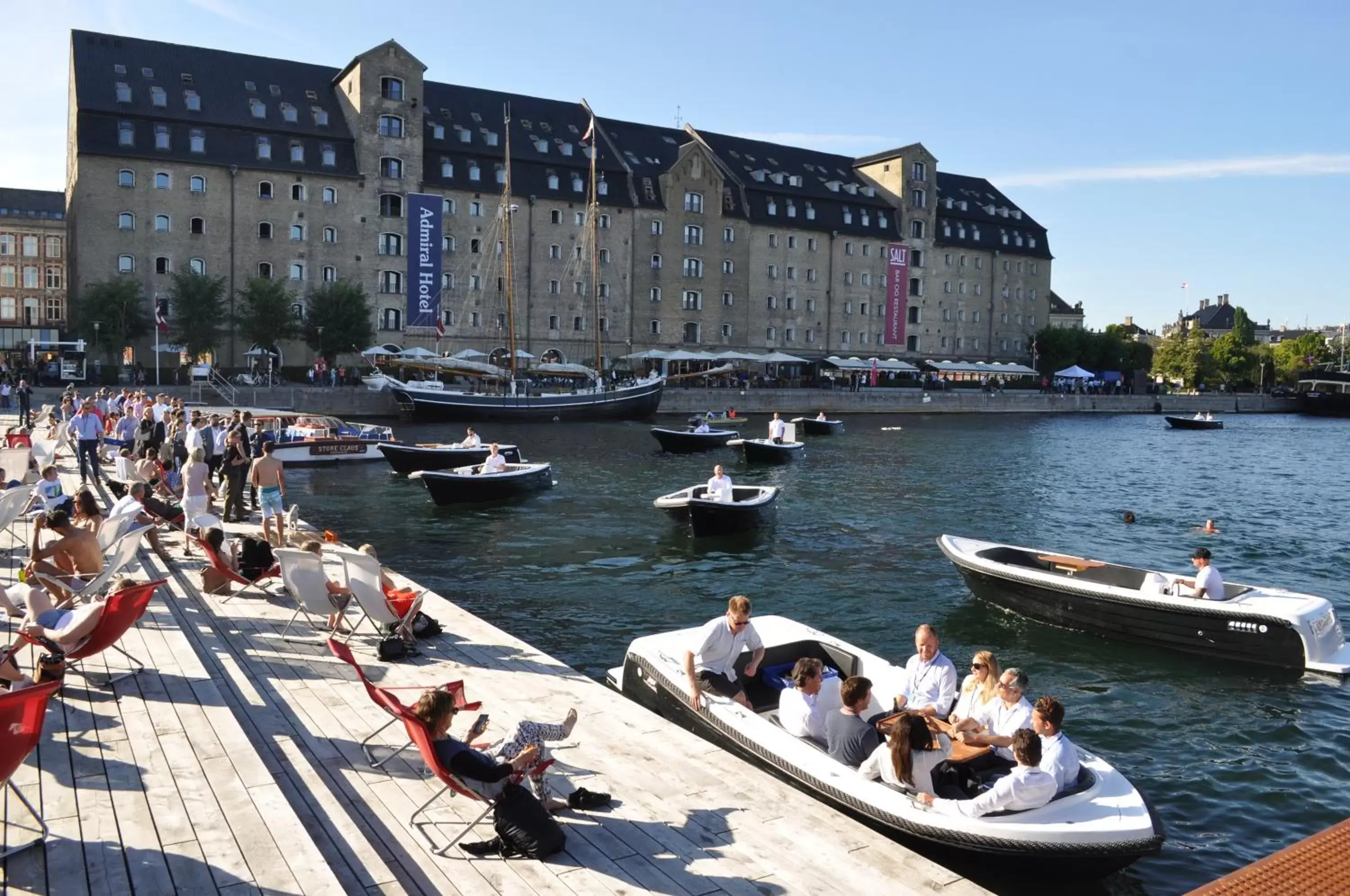 Facade/entrance in Copenhagen Admiral Hotel