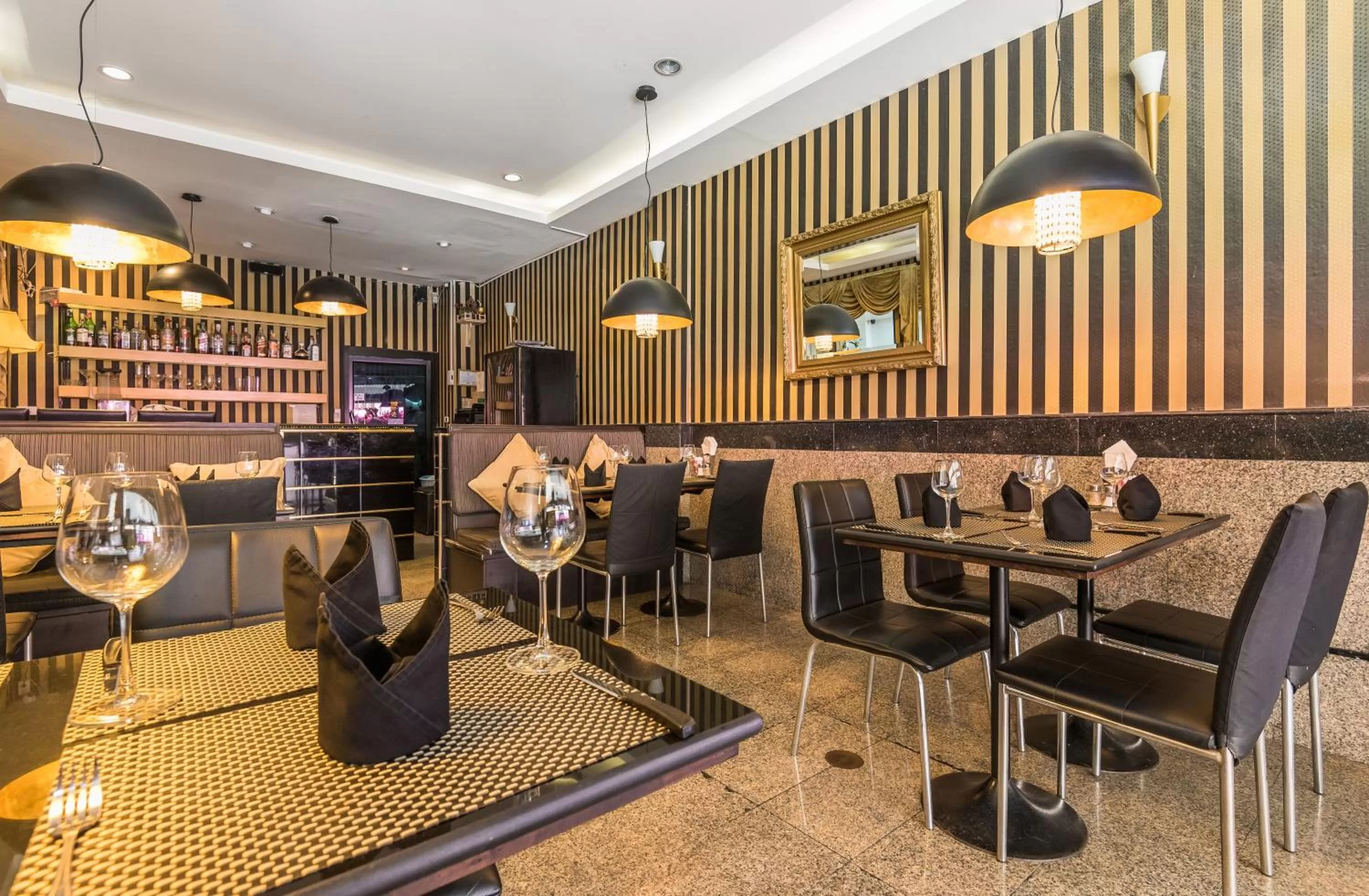 Restaurant/places to eat in The Ambiance Hotel