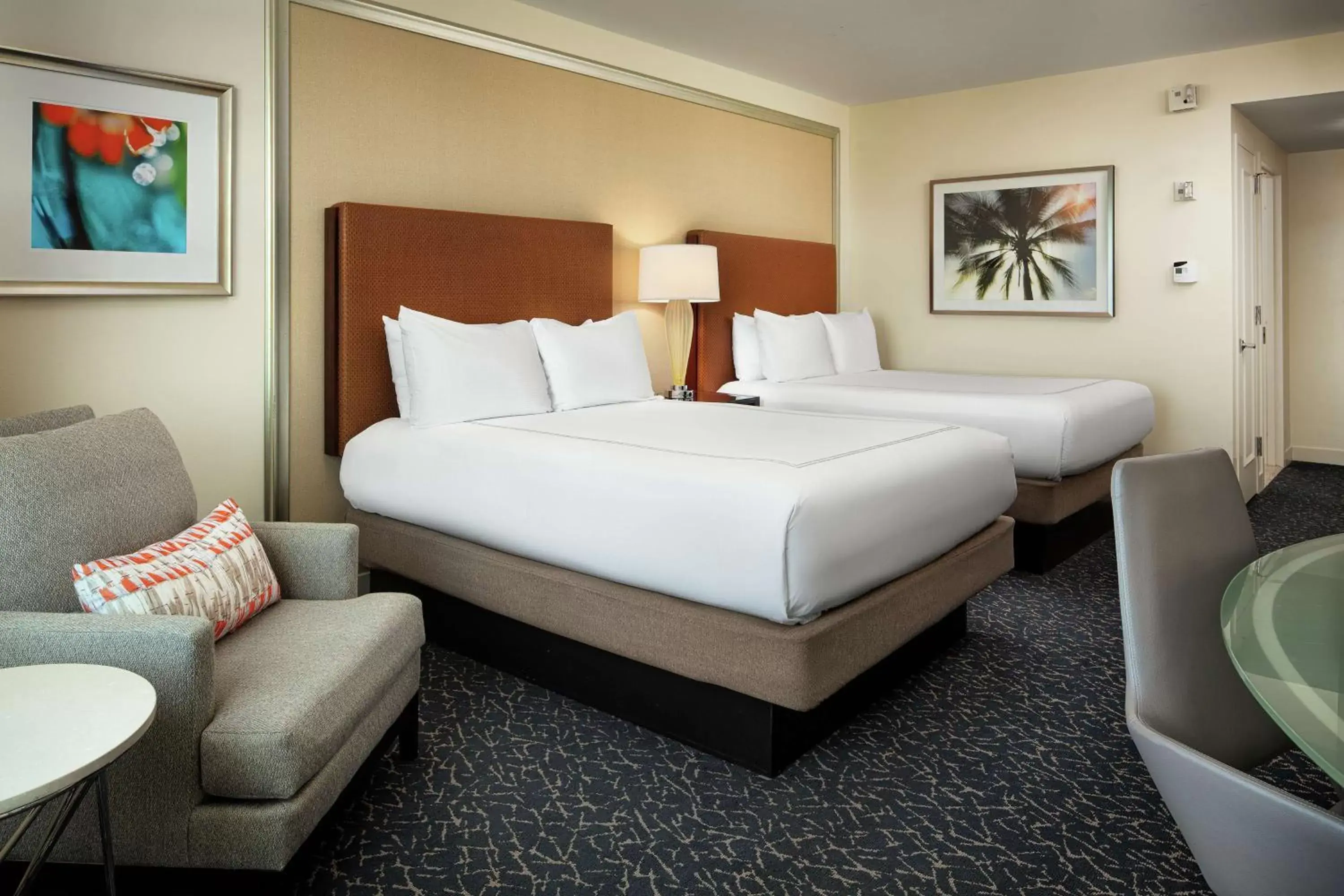 Bed in Hilton Orlando
