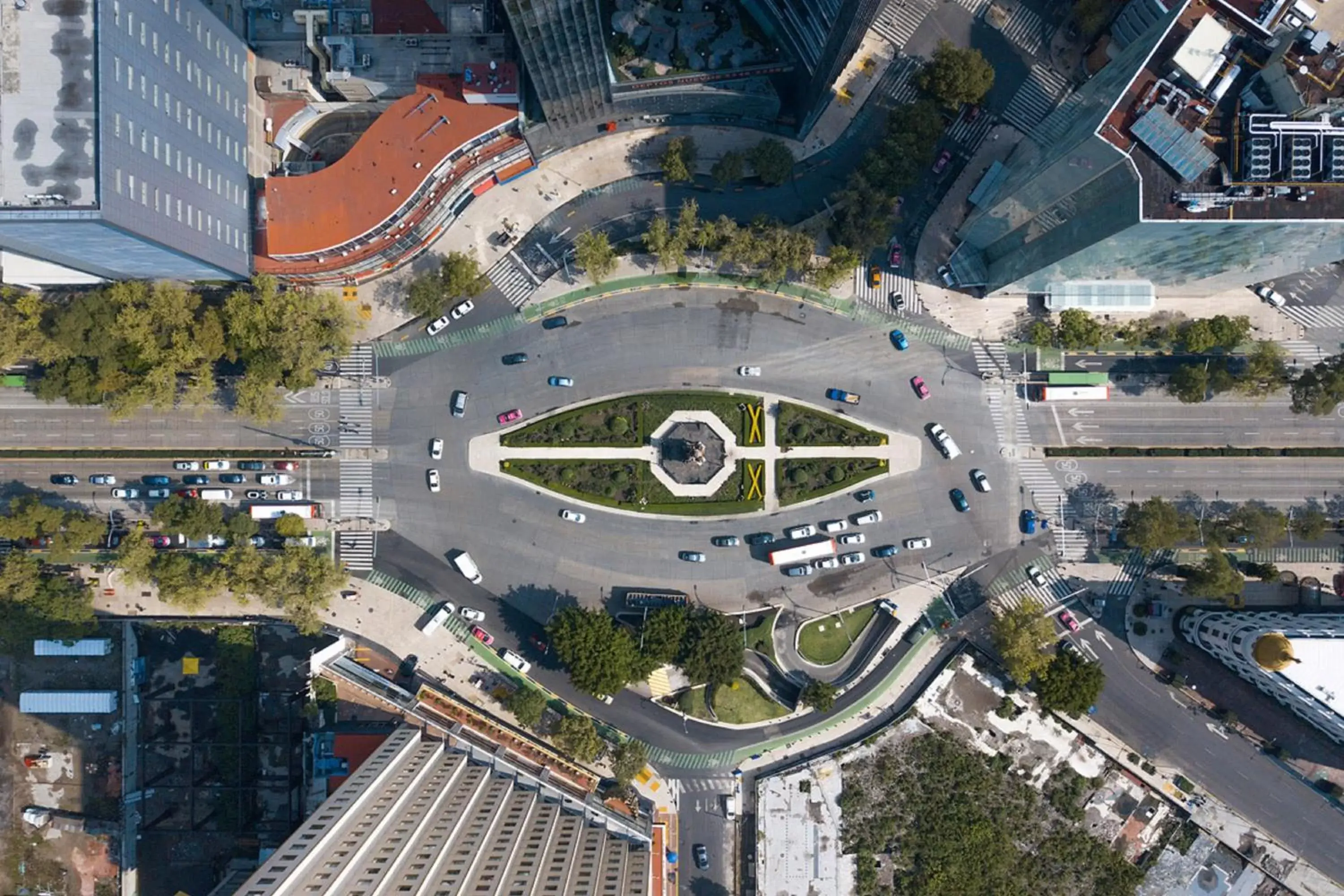 Property building, Bird's-eye View in Le Meridien Mexico City