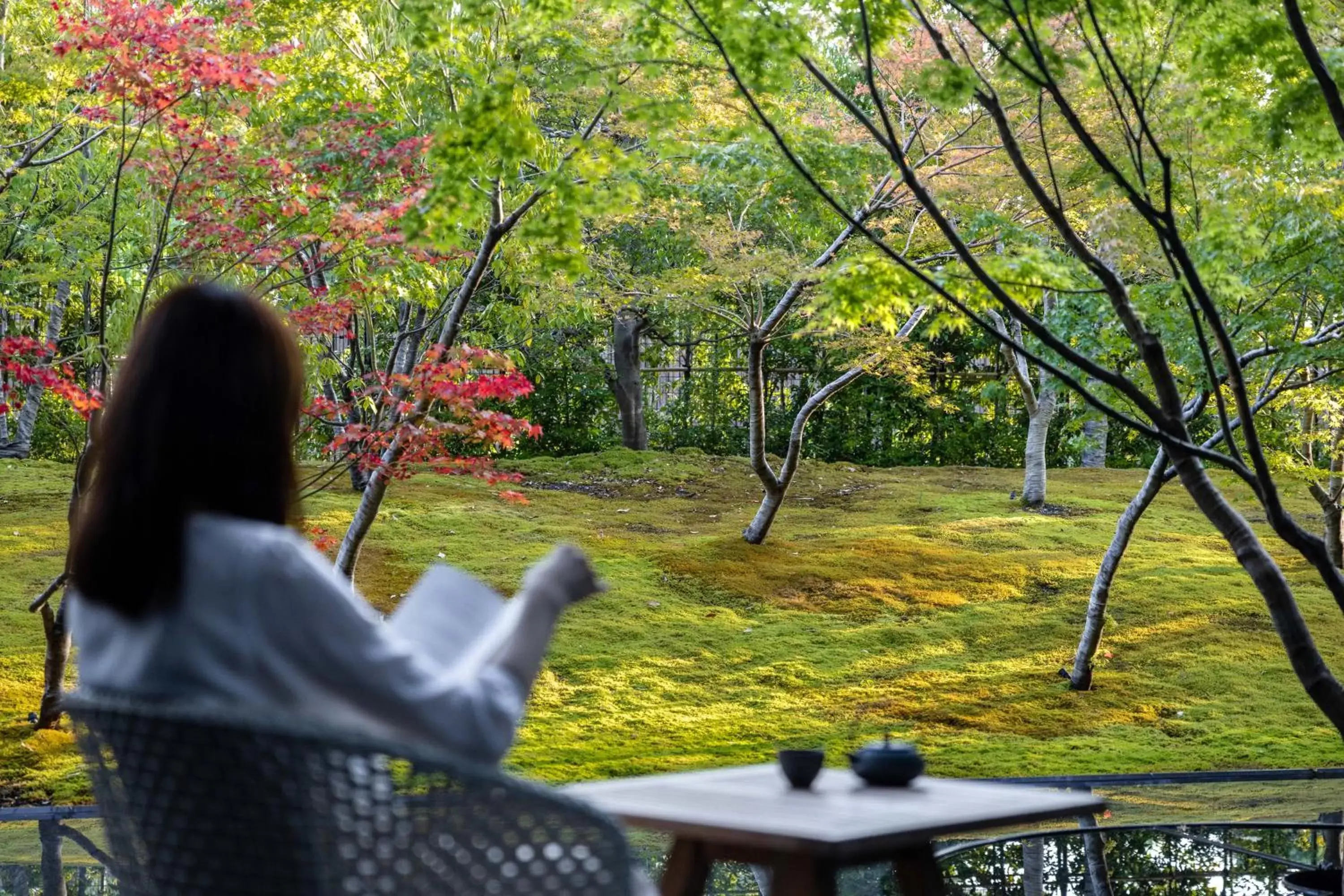 Garden in Garrya Nijo Castle Kyoto - Banyan Tree Group