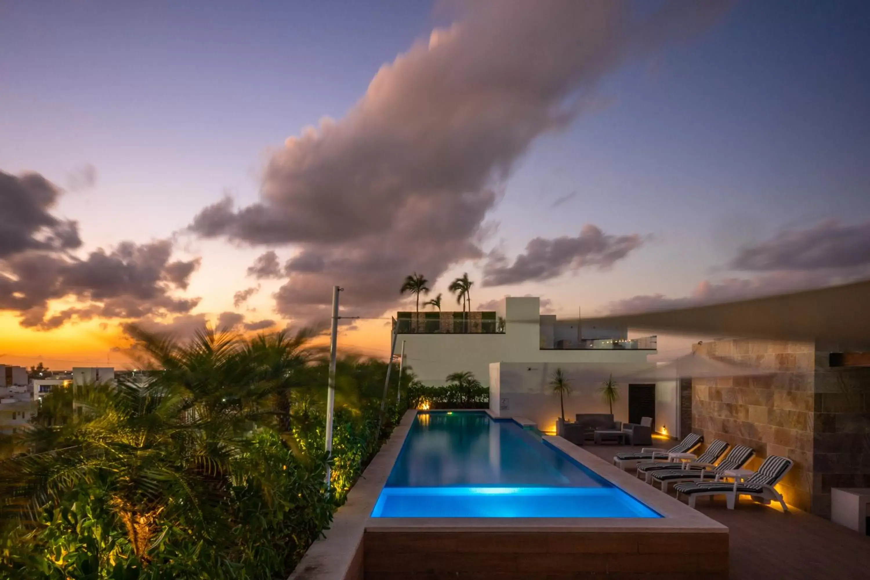 Swimming Pool in Opal Suites Apartments