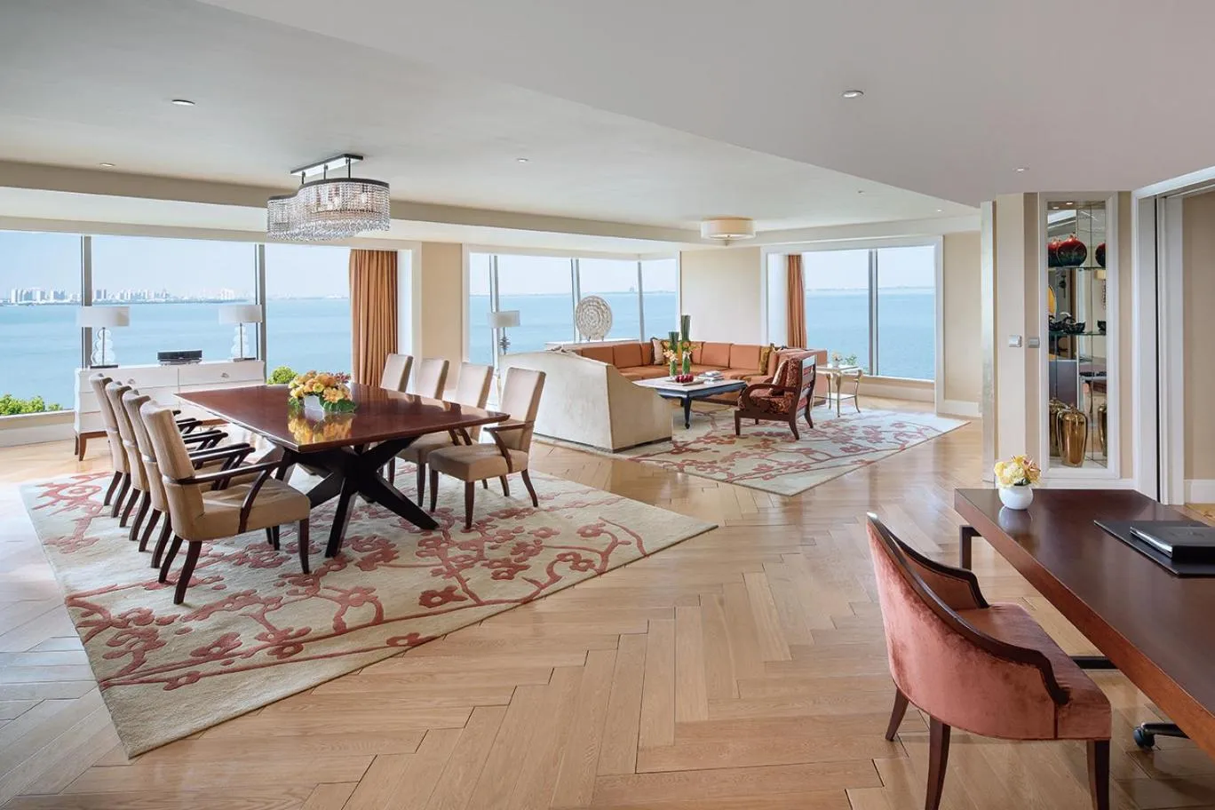 Decorative detail in Fairmont Yangcheng Lake