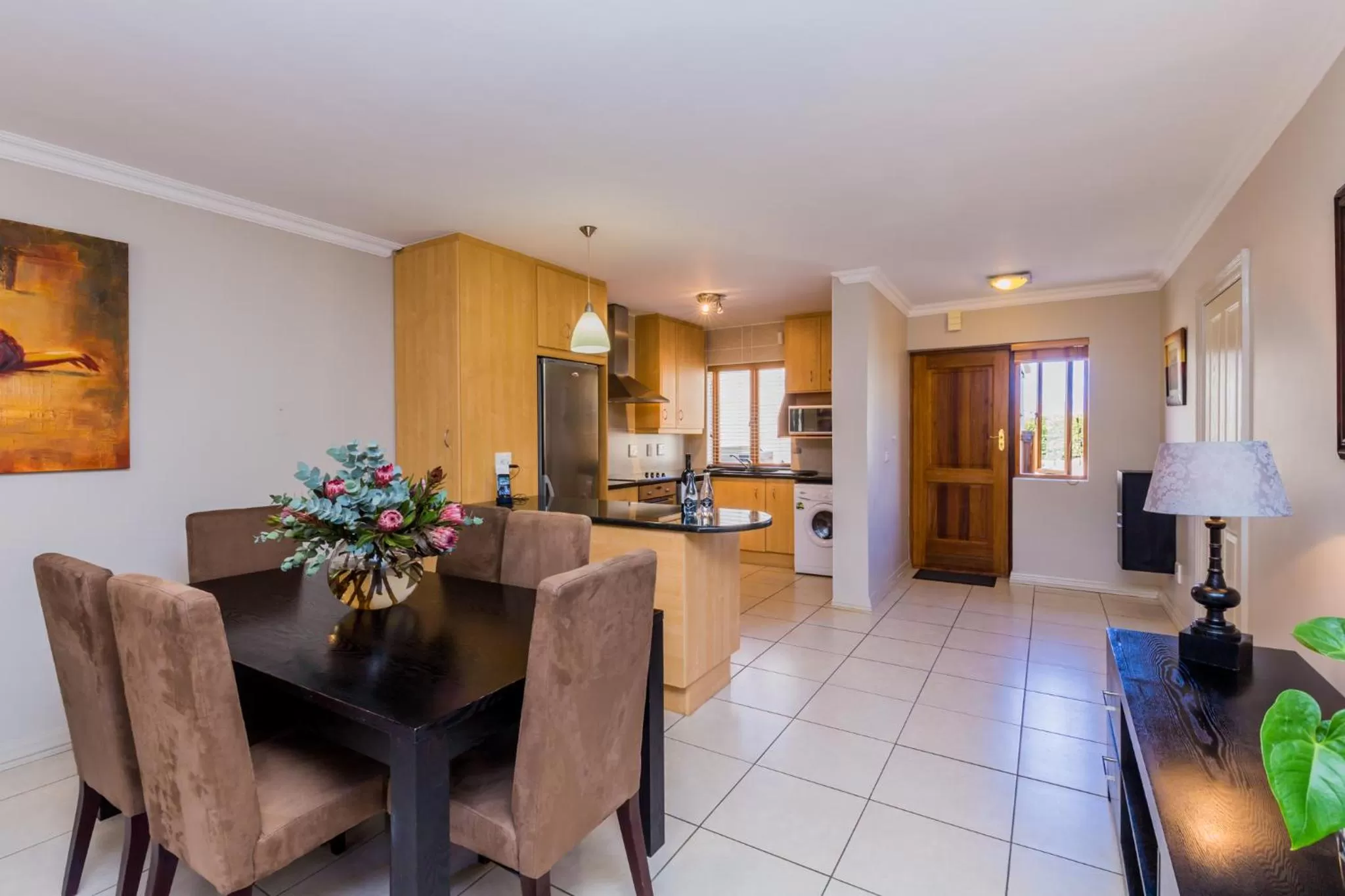 Dining area in Devonvale Golf & Wine Estate