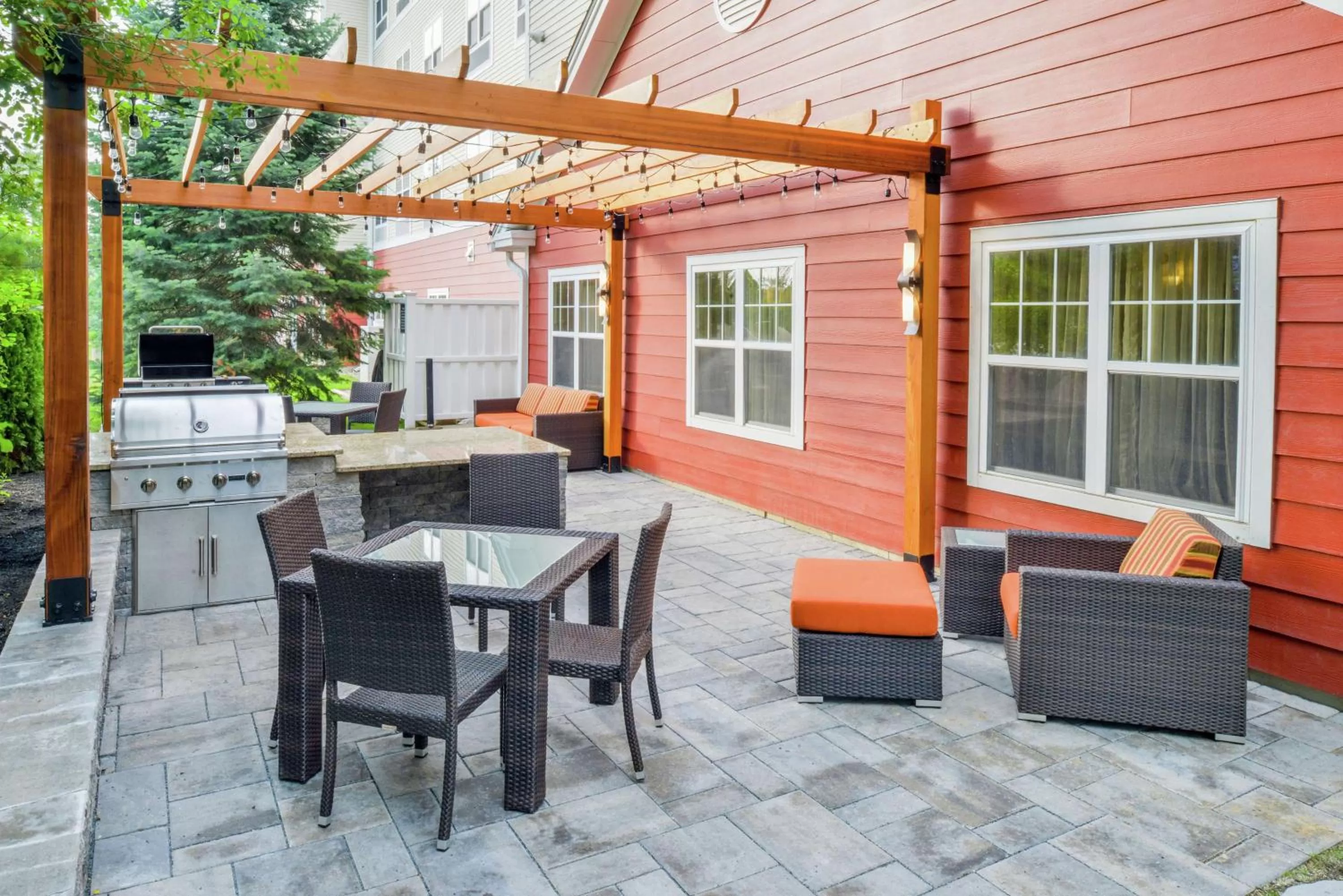 Patio in Homewood Suites by Hilton Dover