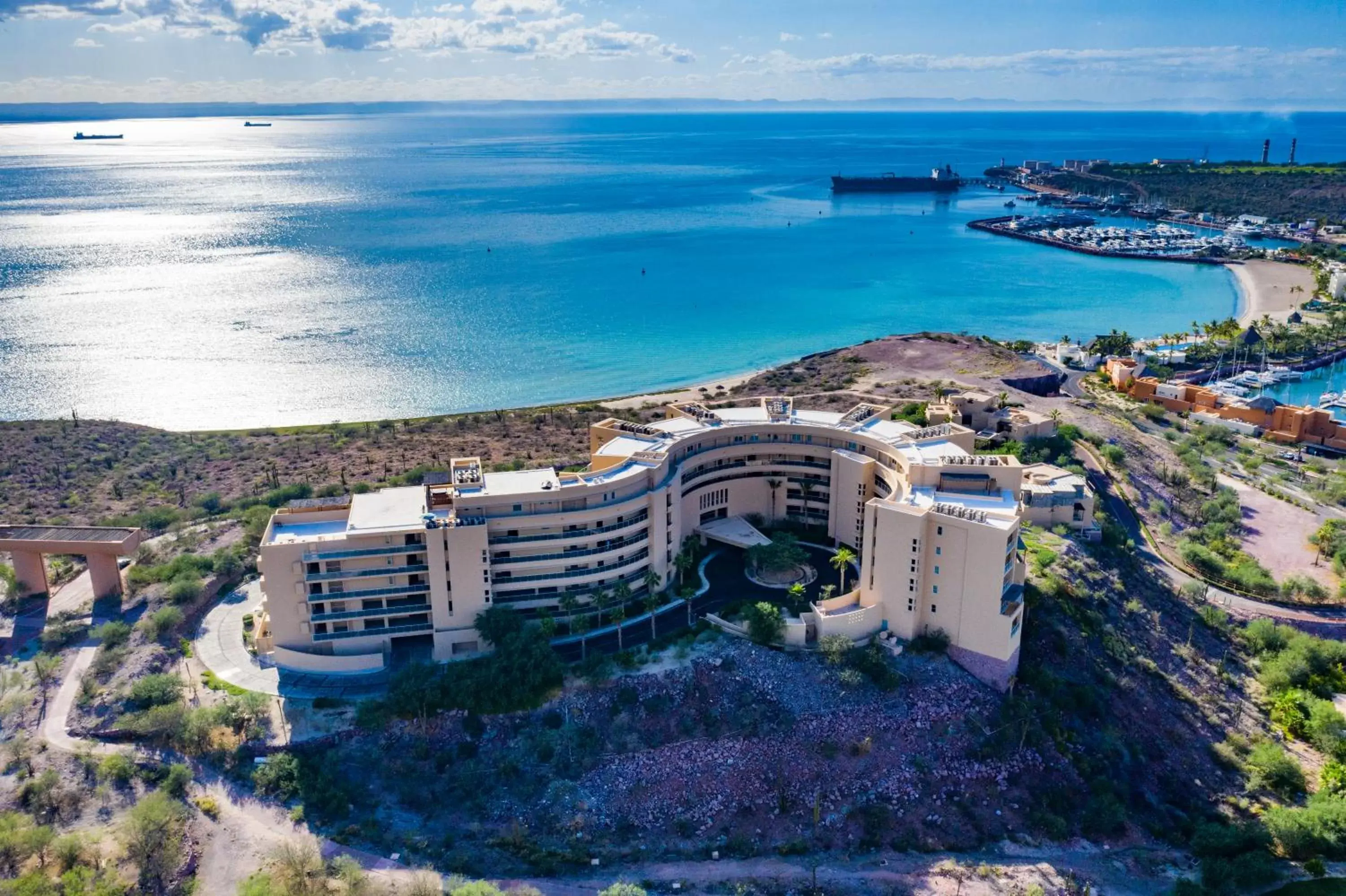 Property building, Bird's-eye View in Puerta Cortes Residences