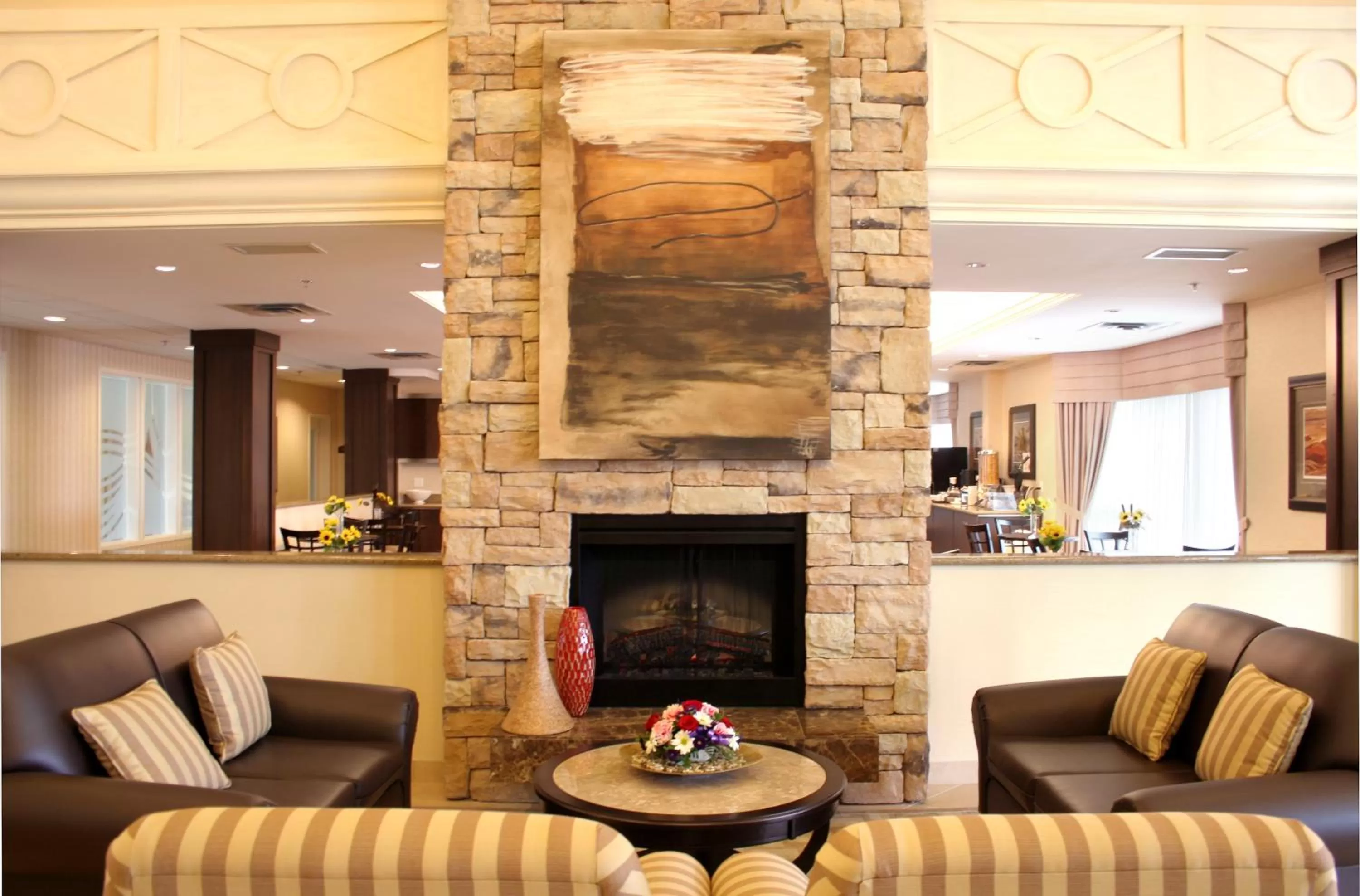 Lobby or reception in Admiral Inn Mississauga